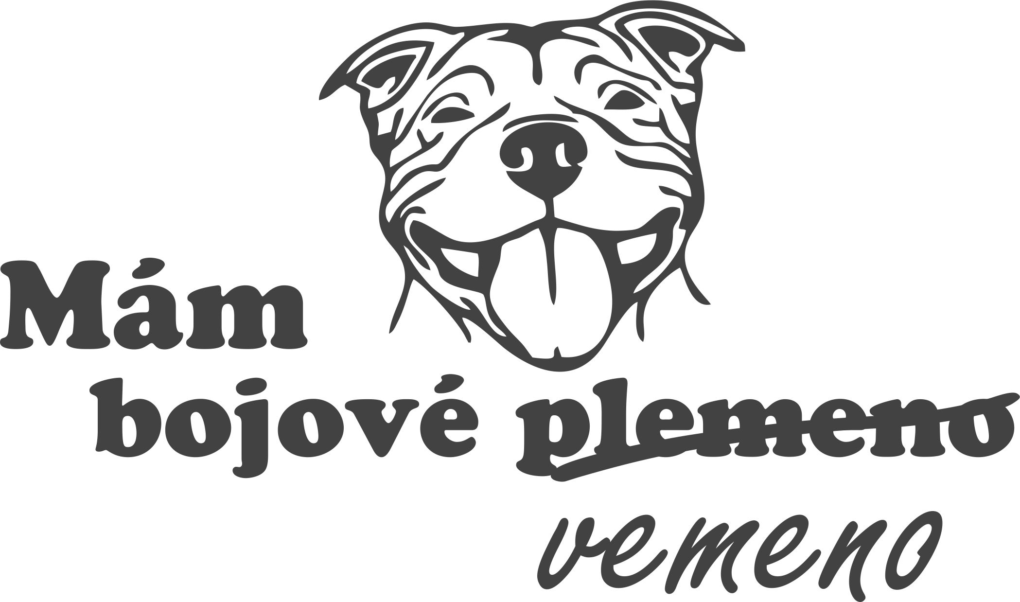 Samolepka mám bojové vemeno