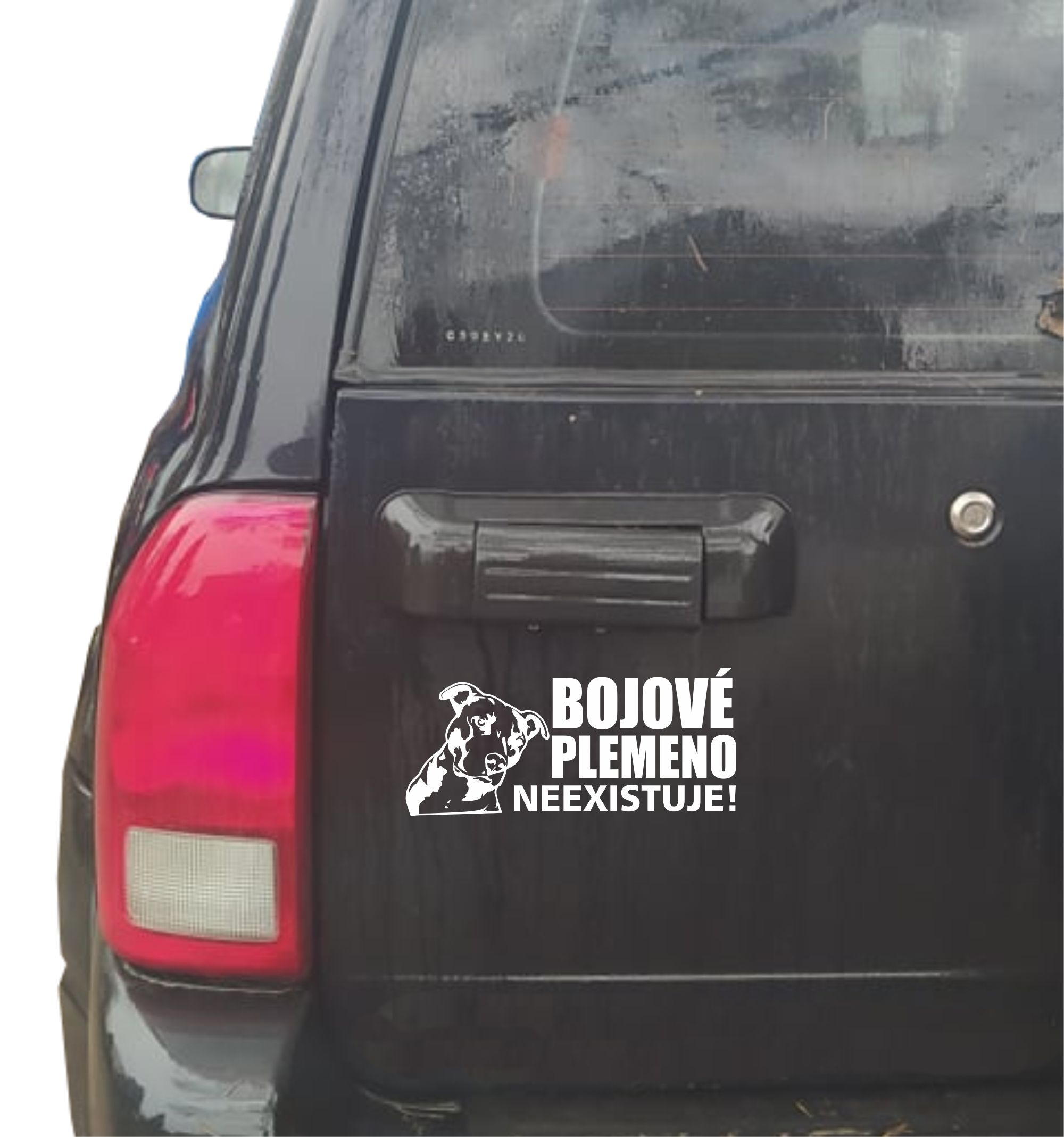 Samolepka bojové plemeno neexistuje