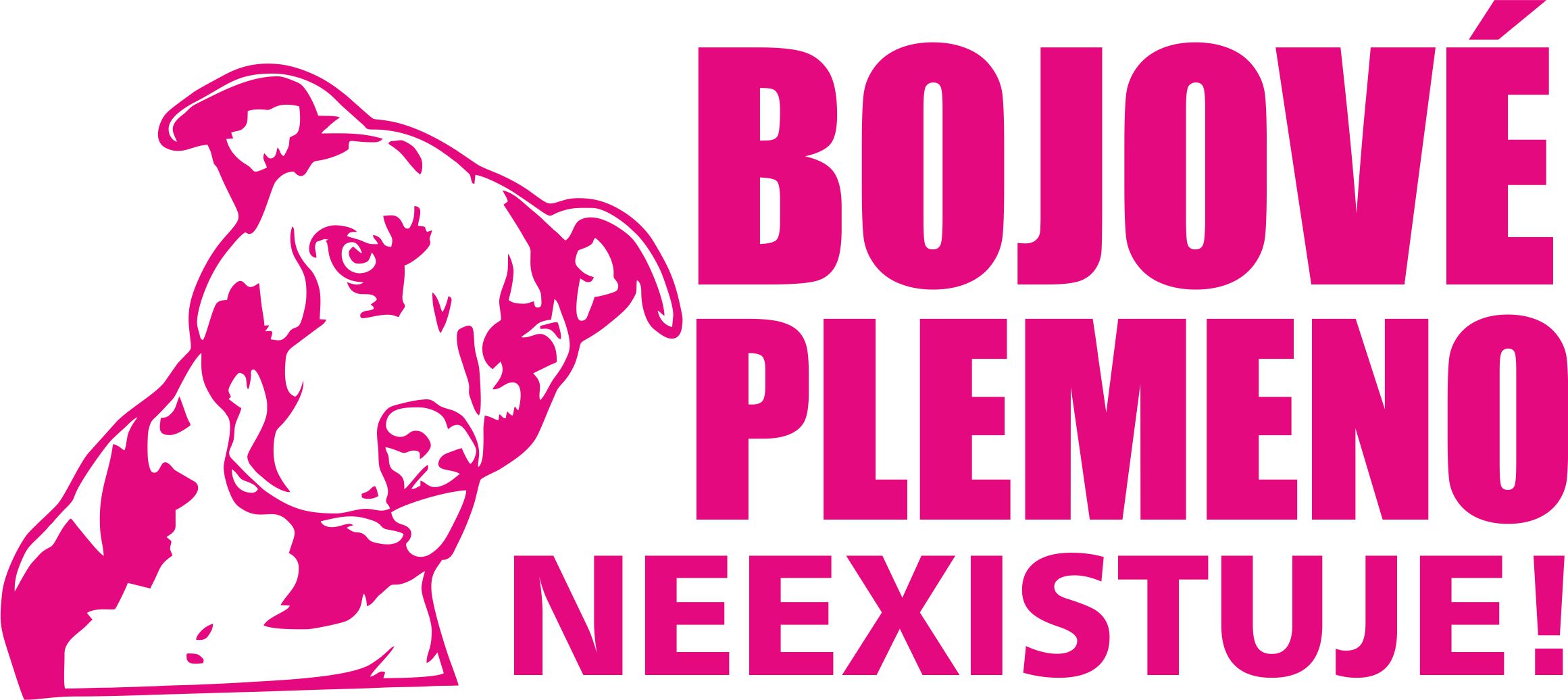 Samolepka bojové plemeno neexistuje