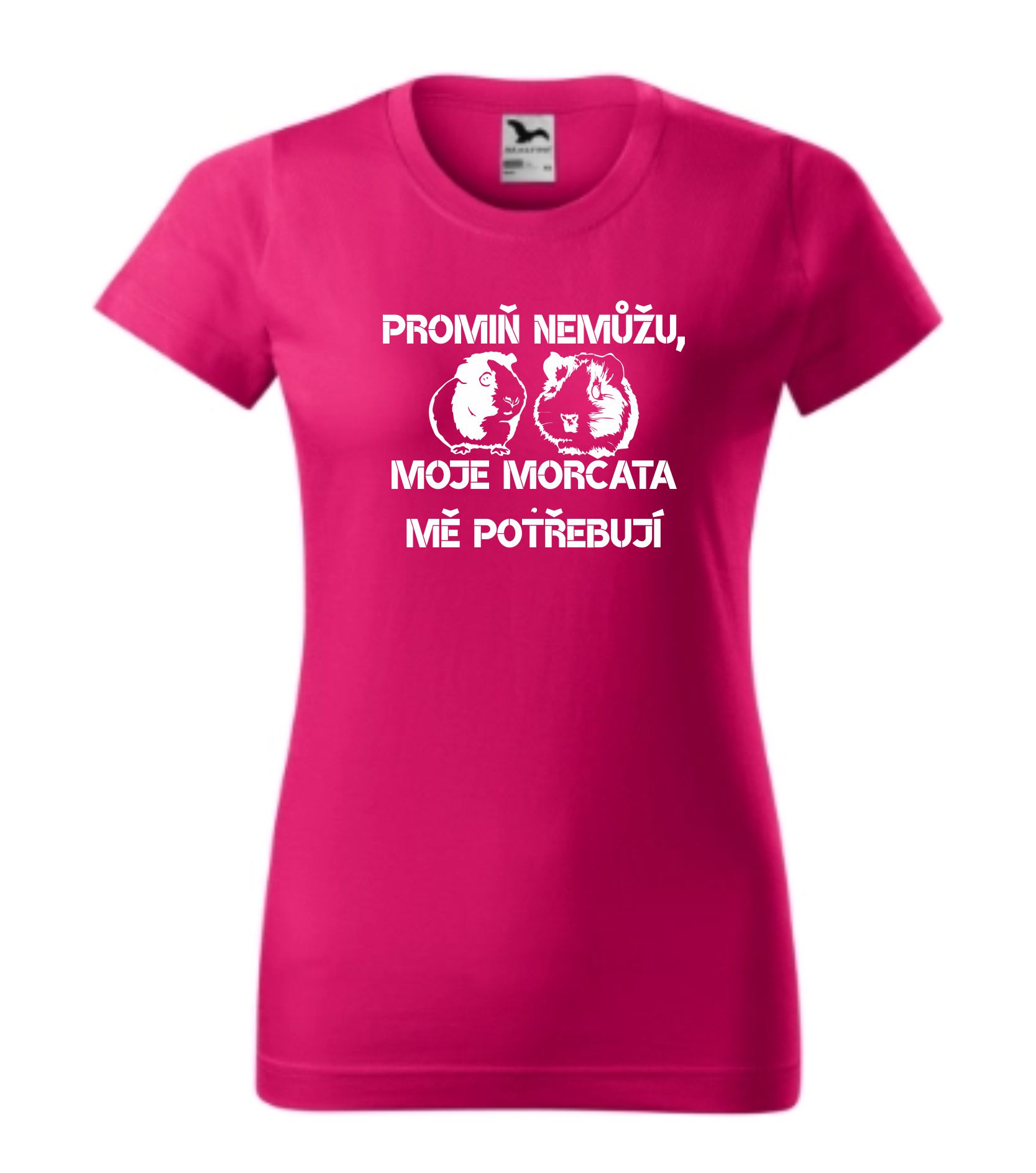 Triko promiň nemůžu, moje morčata mě potřebují
