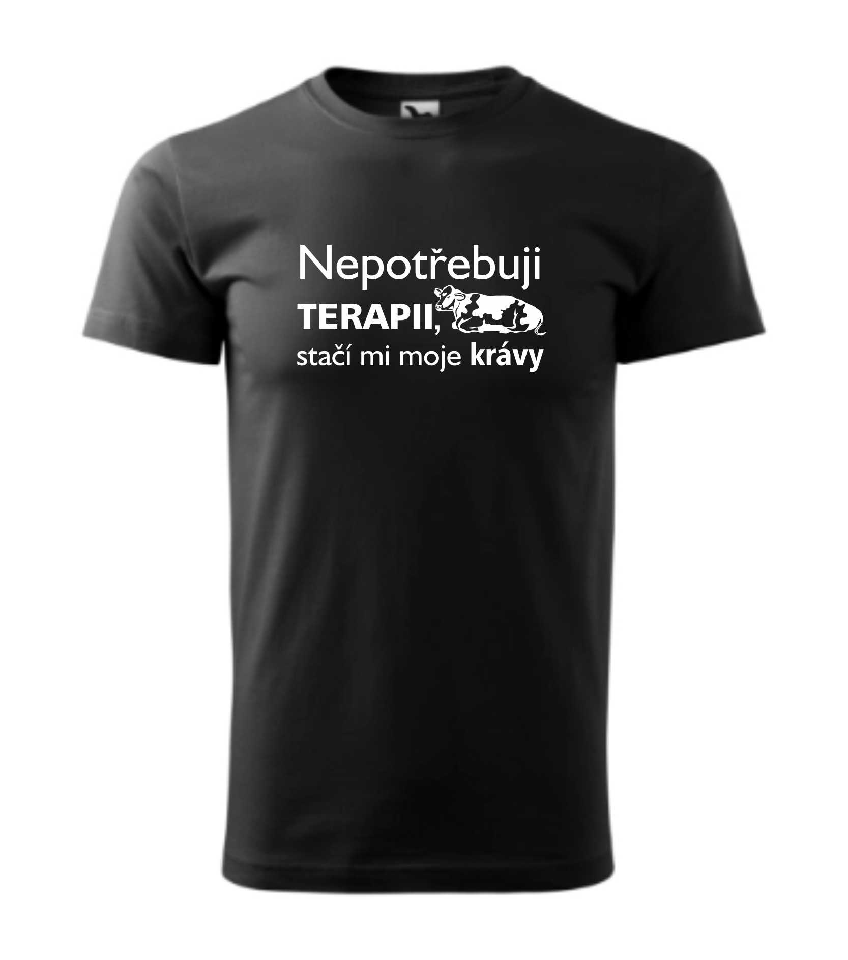 Triko nepotřebuji terapii, stačí mi moje krávy