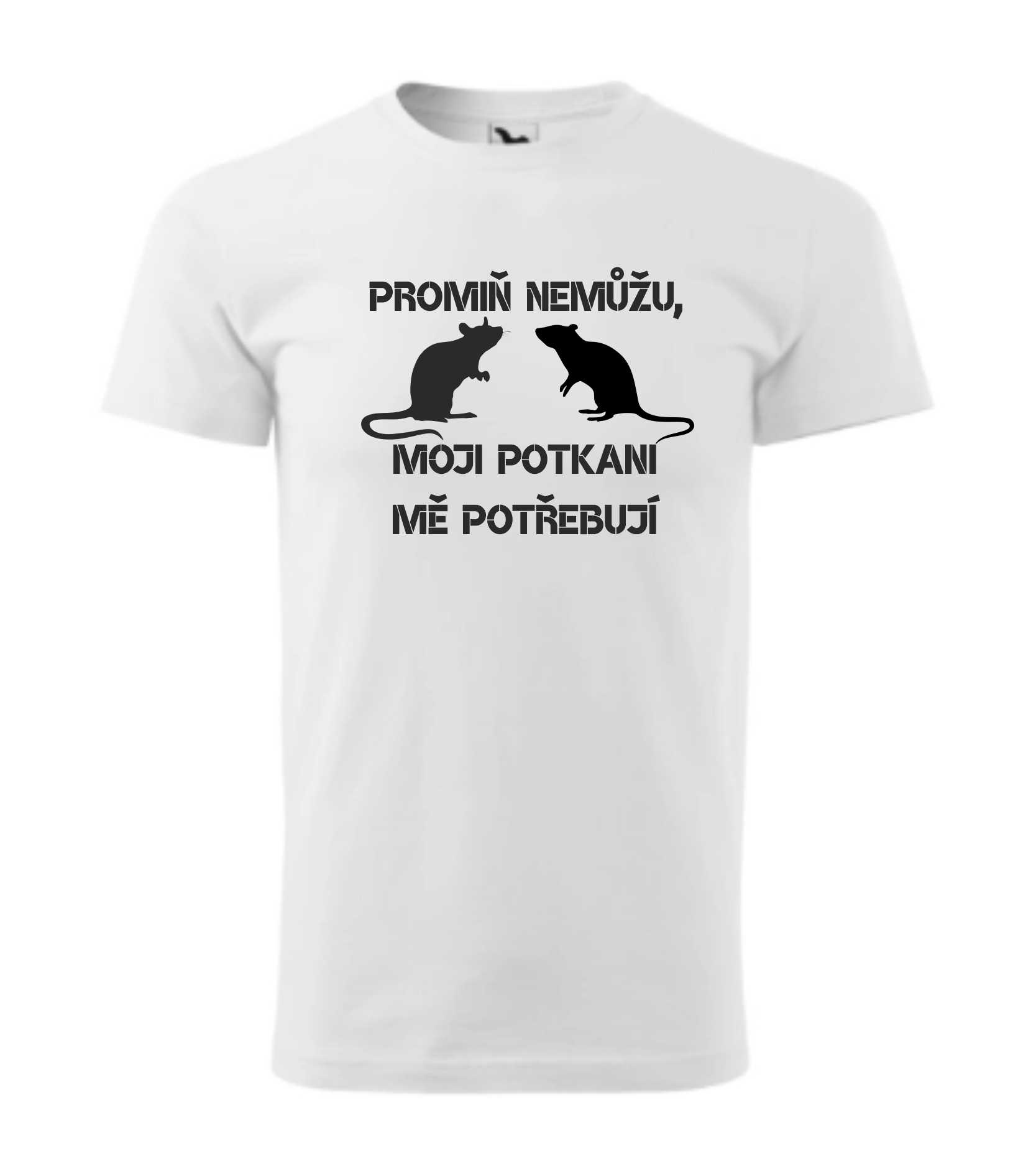 Triko promiň nemůžu, moji potkani mě potřebují