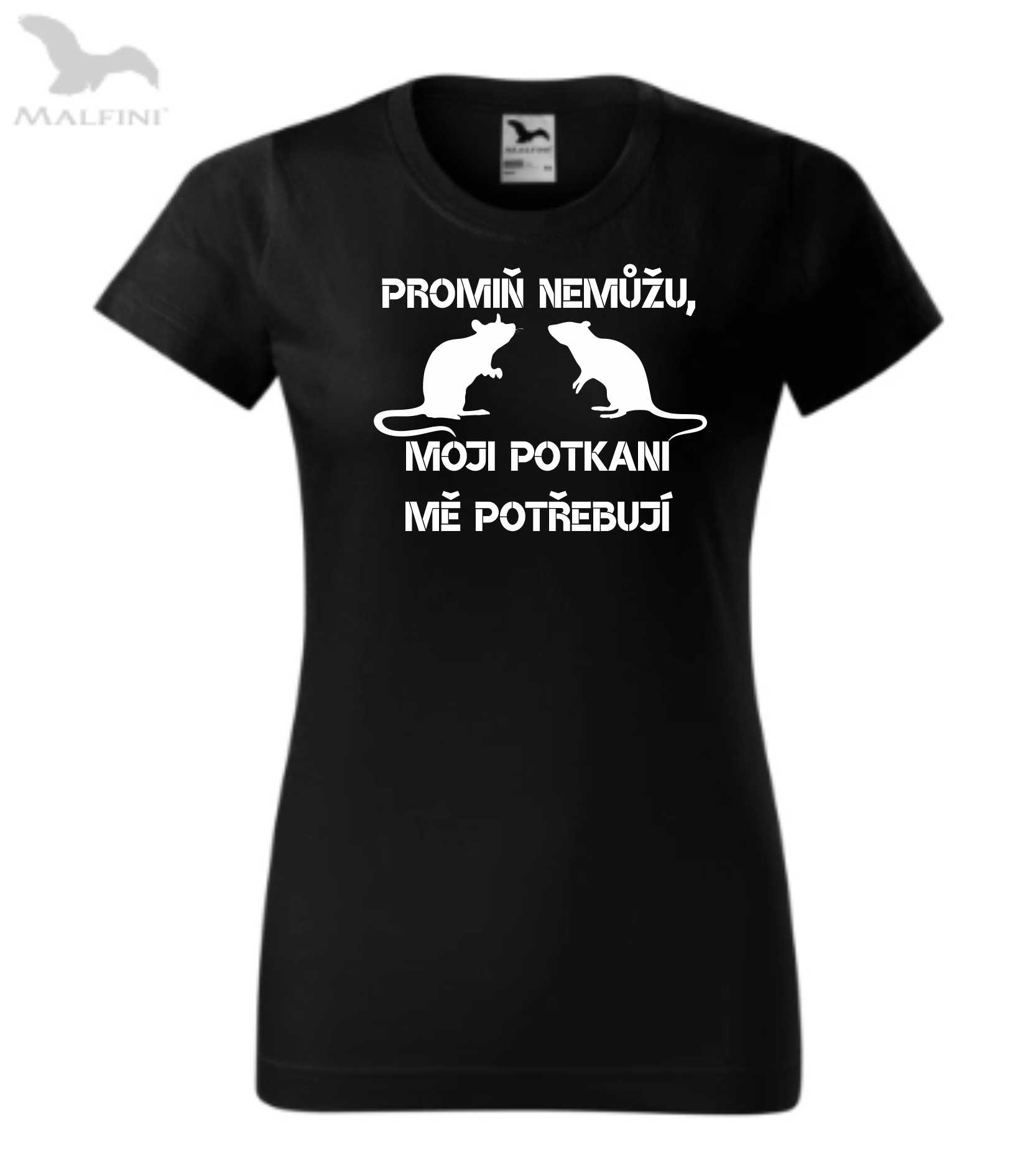 Triko promiň nemůžu, moji potkani mě potřebují
