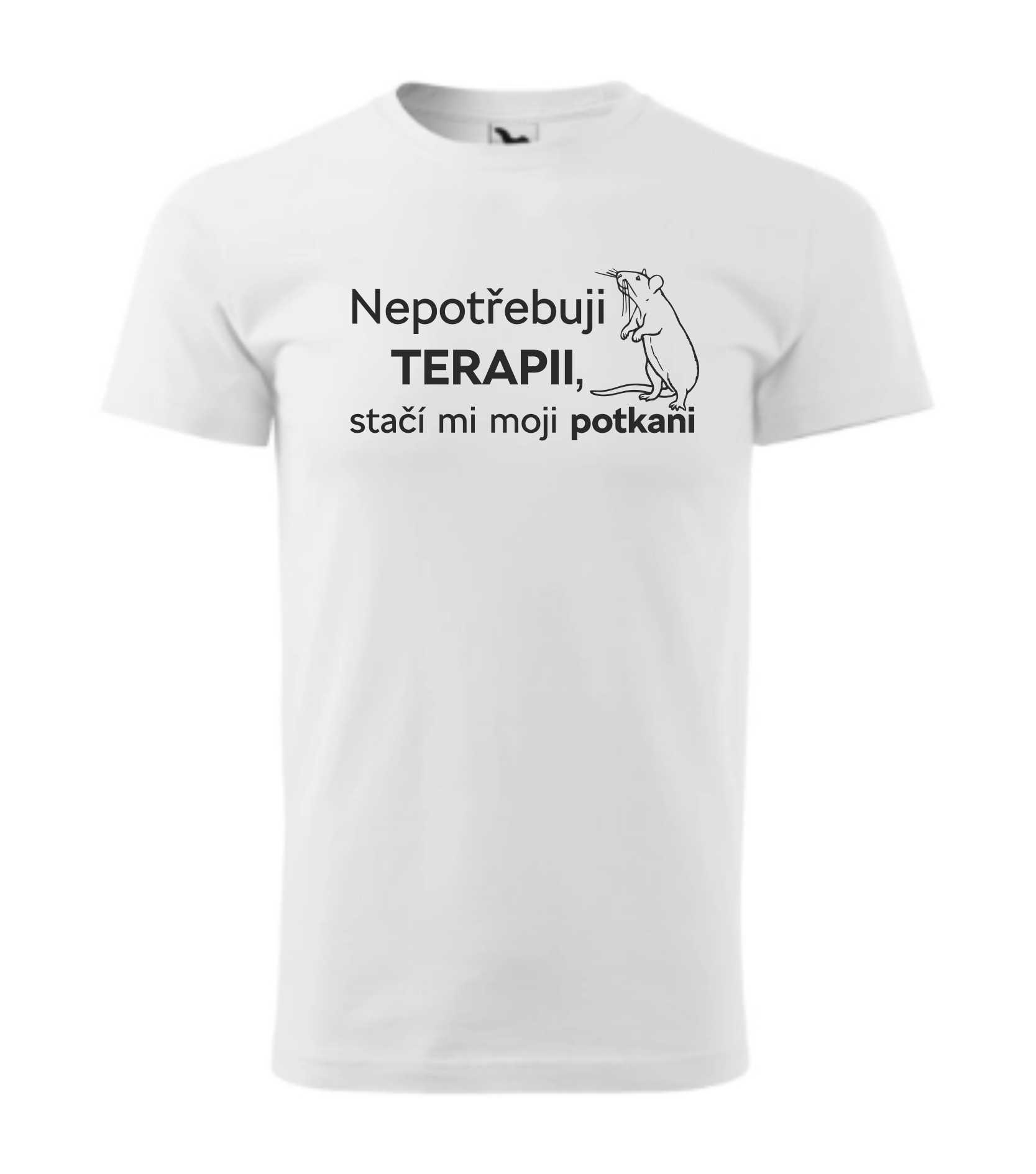 Triko nepotřebuji terapii, stačí mi moji potkani