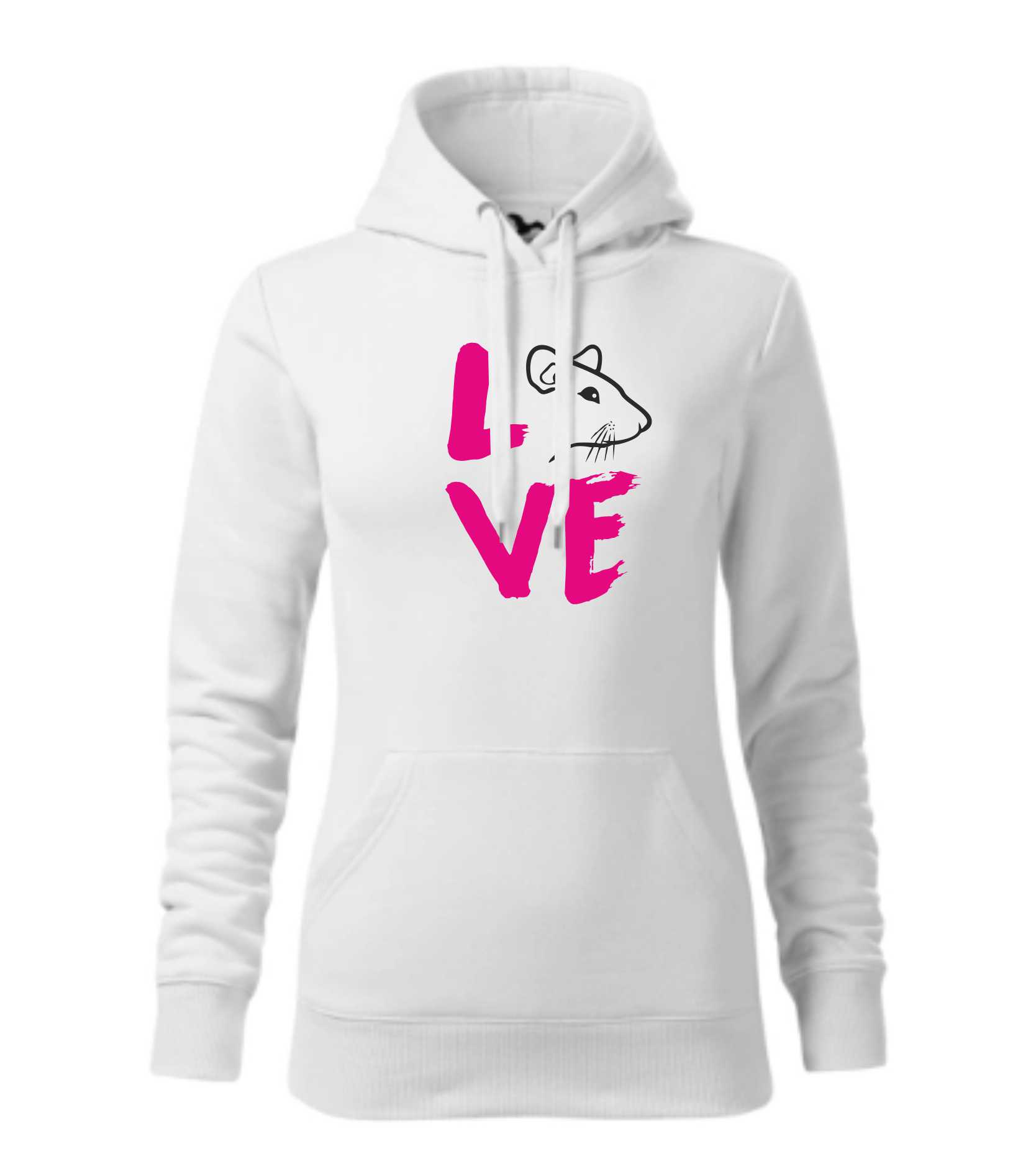 Mikina love - potkan