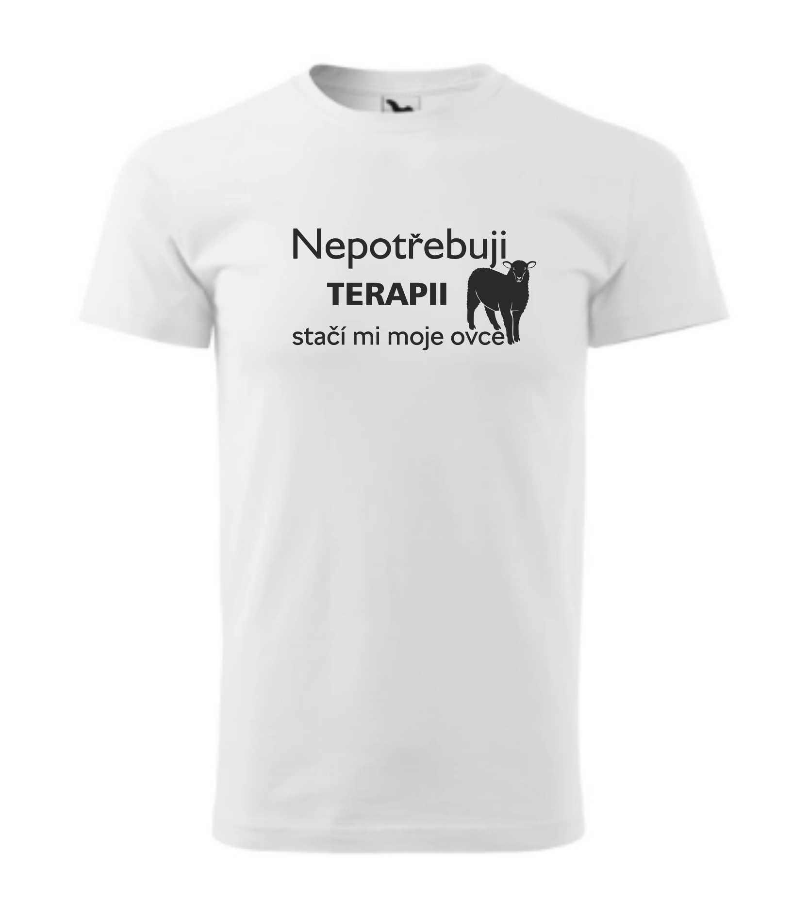 Triko nepotřebuji terapii, stačí mi moje ovce