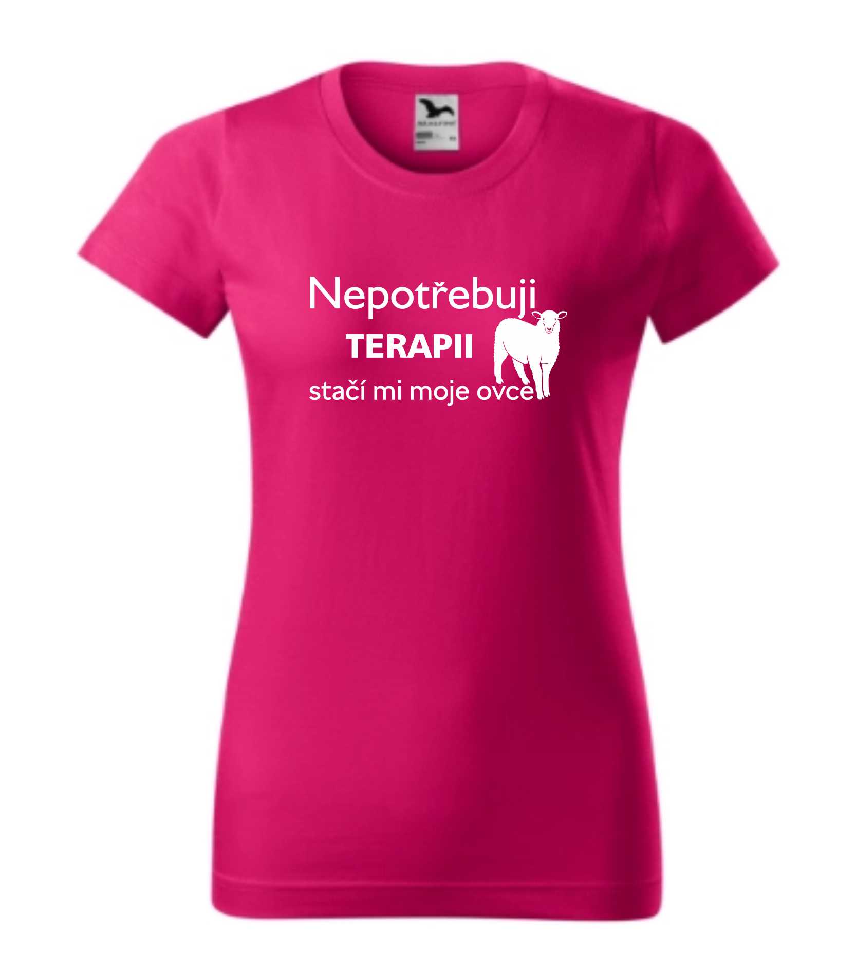 Triko nepotřebuji terapii, stačí mi moje ovce
