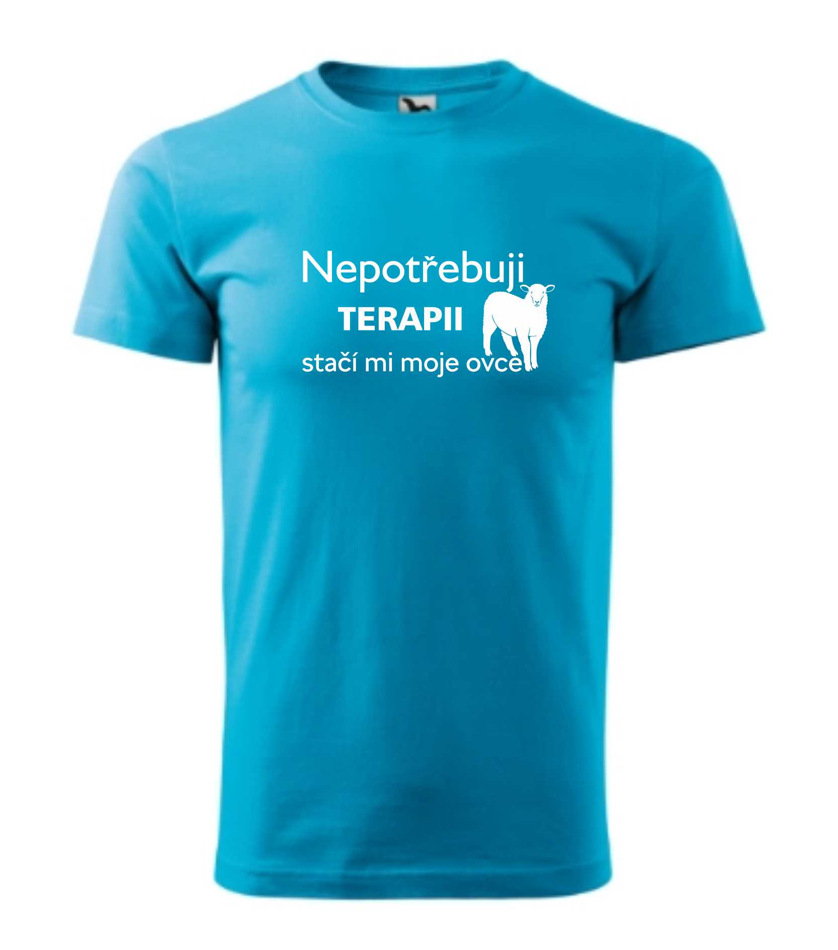 Triko nepotřebuji terapii, stačí mi moje ovce
