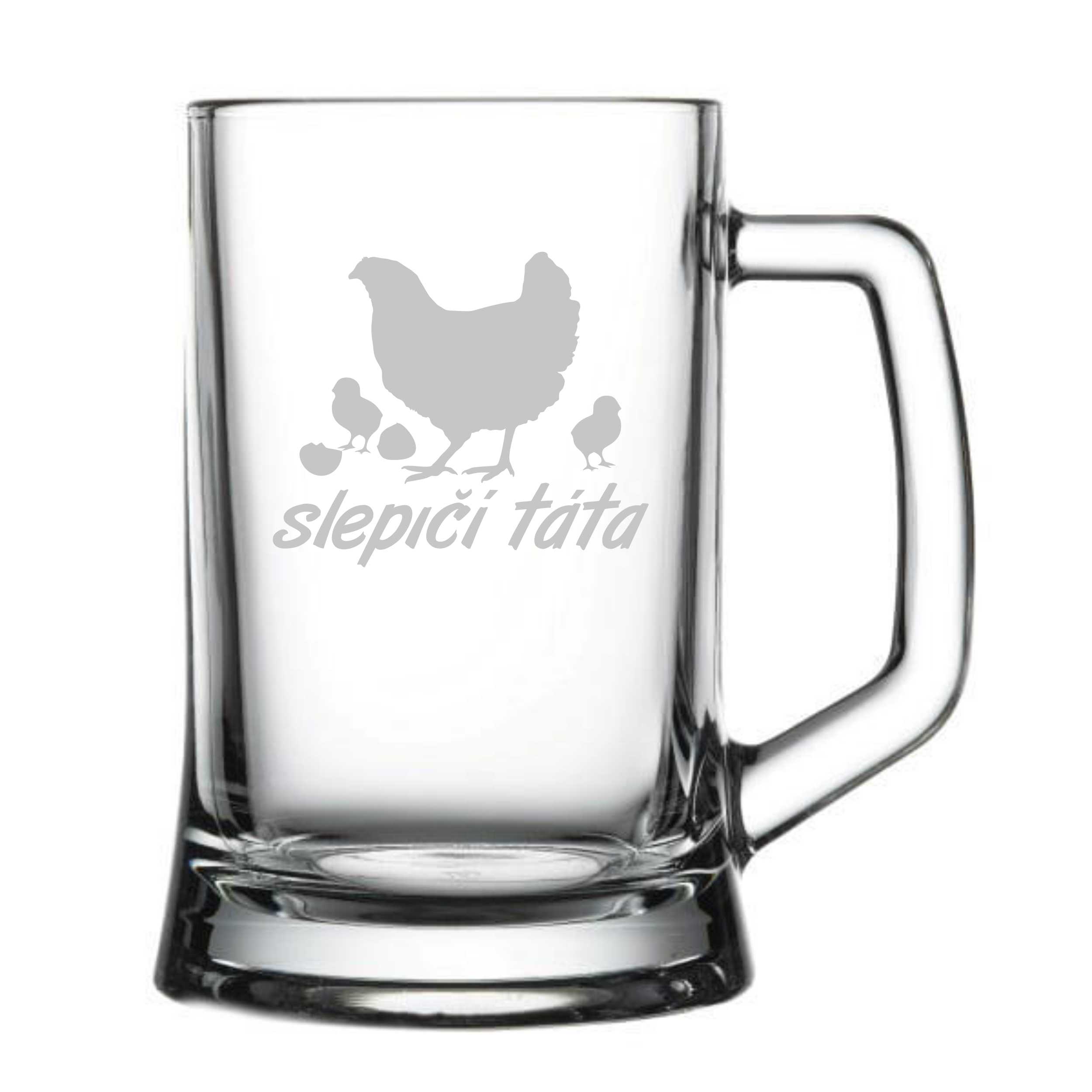 Půllitr slepičí máma/ slepičí táta