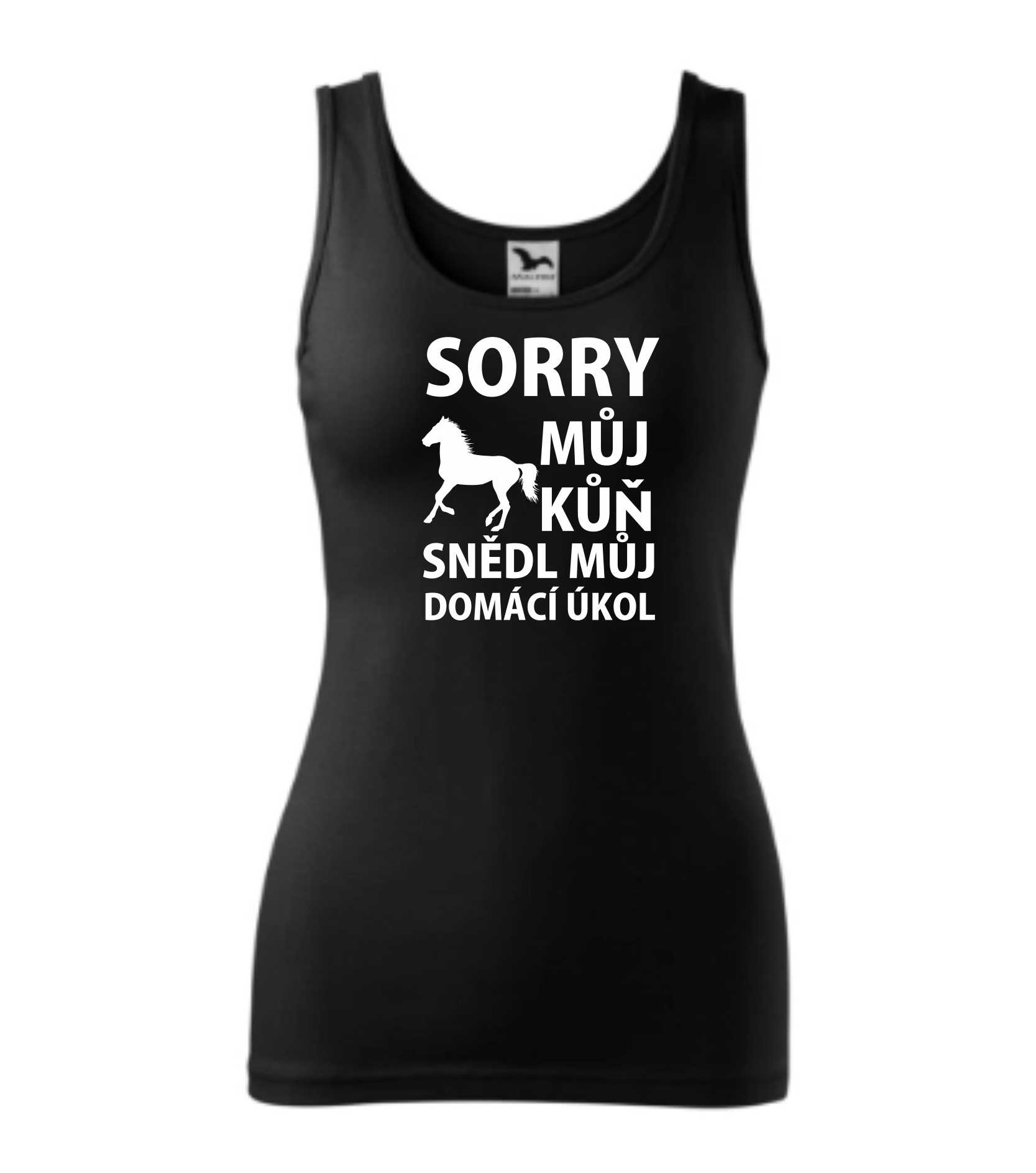 Tílko triumph sorry můj kůň mi snědl domácí úkol
