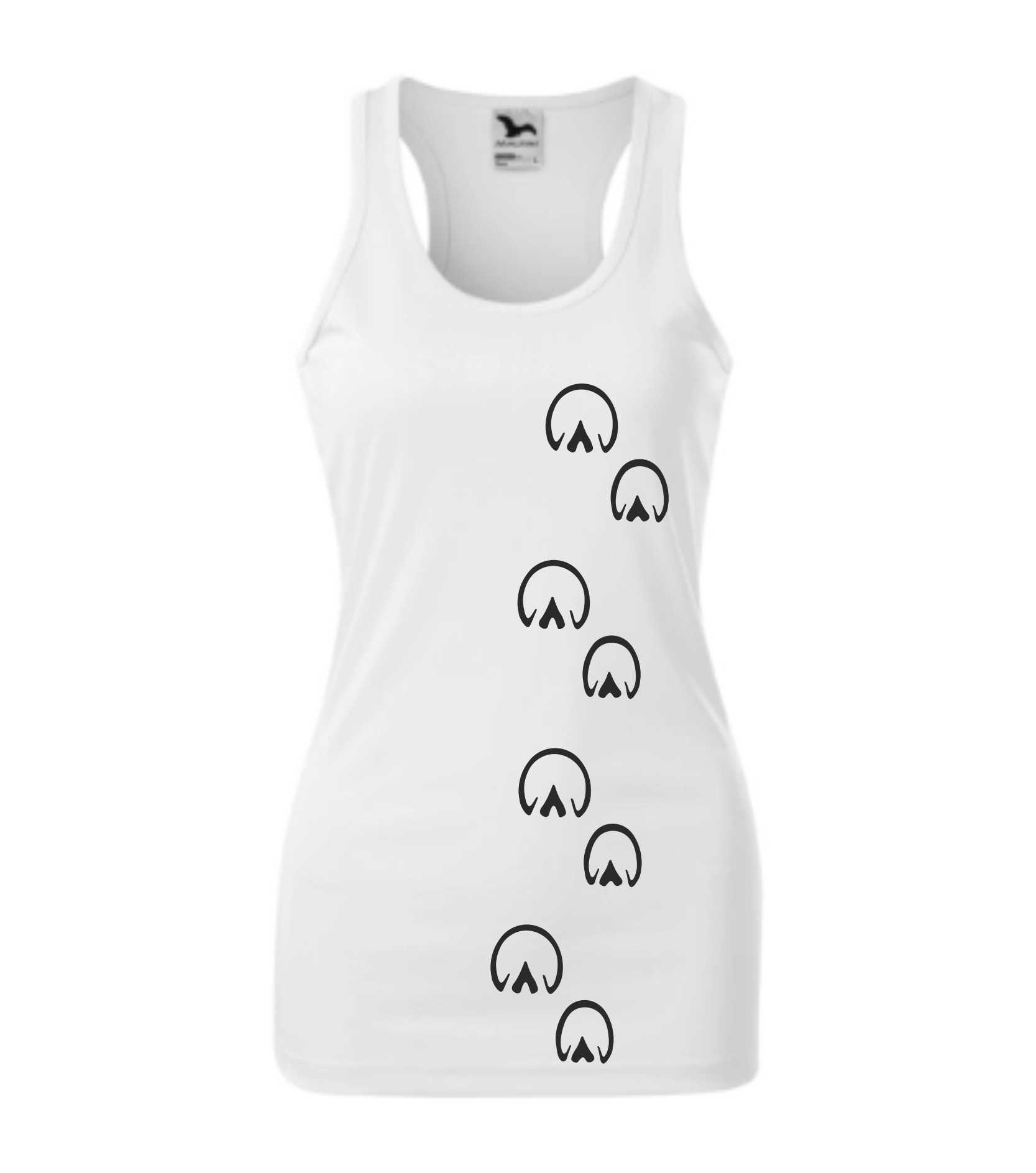 Tílko racer otisky kopyt