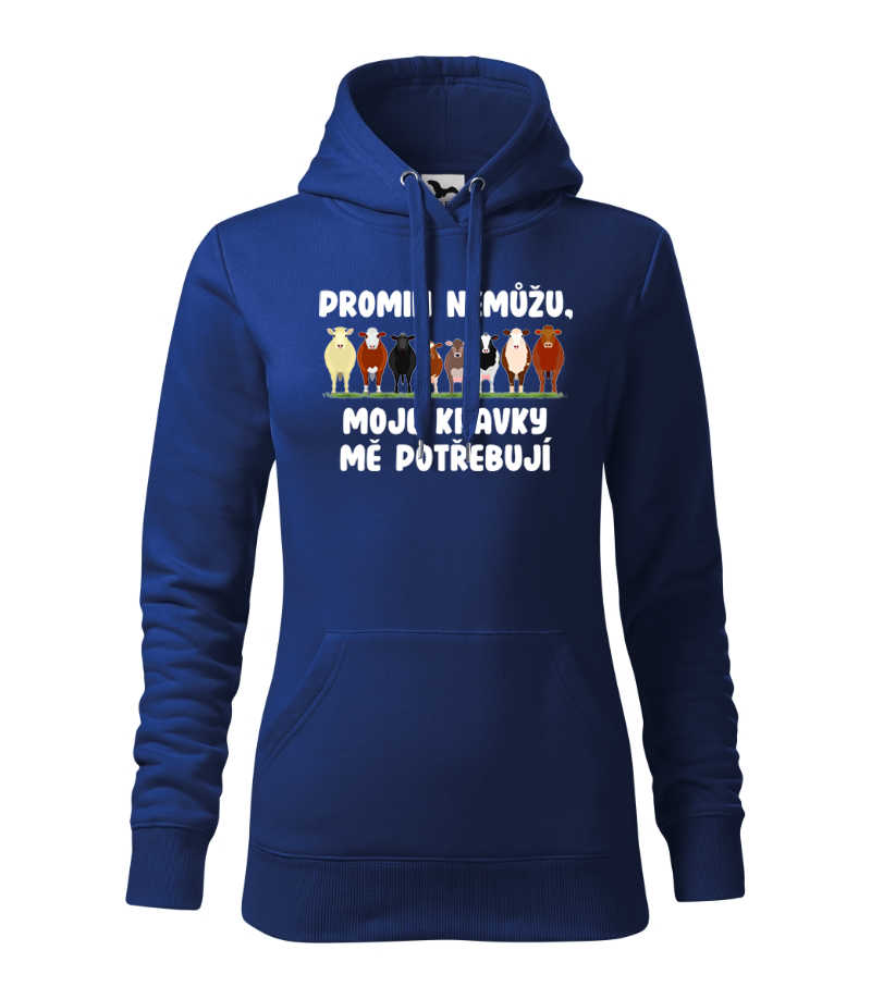 Mikina promiň nemůžu, moje kravky mě potřebují