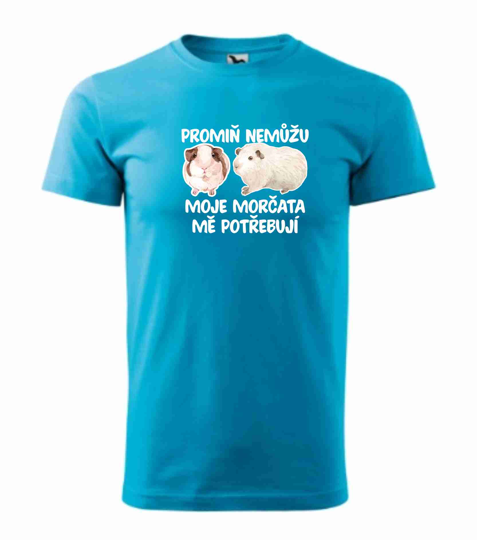 Tričko promiň nemůžu moje morčata me potřebují
