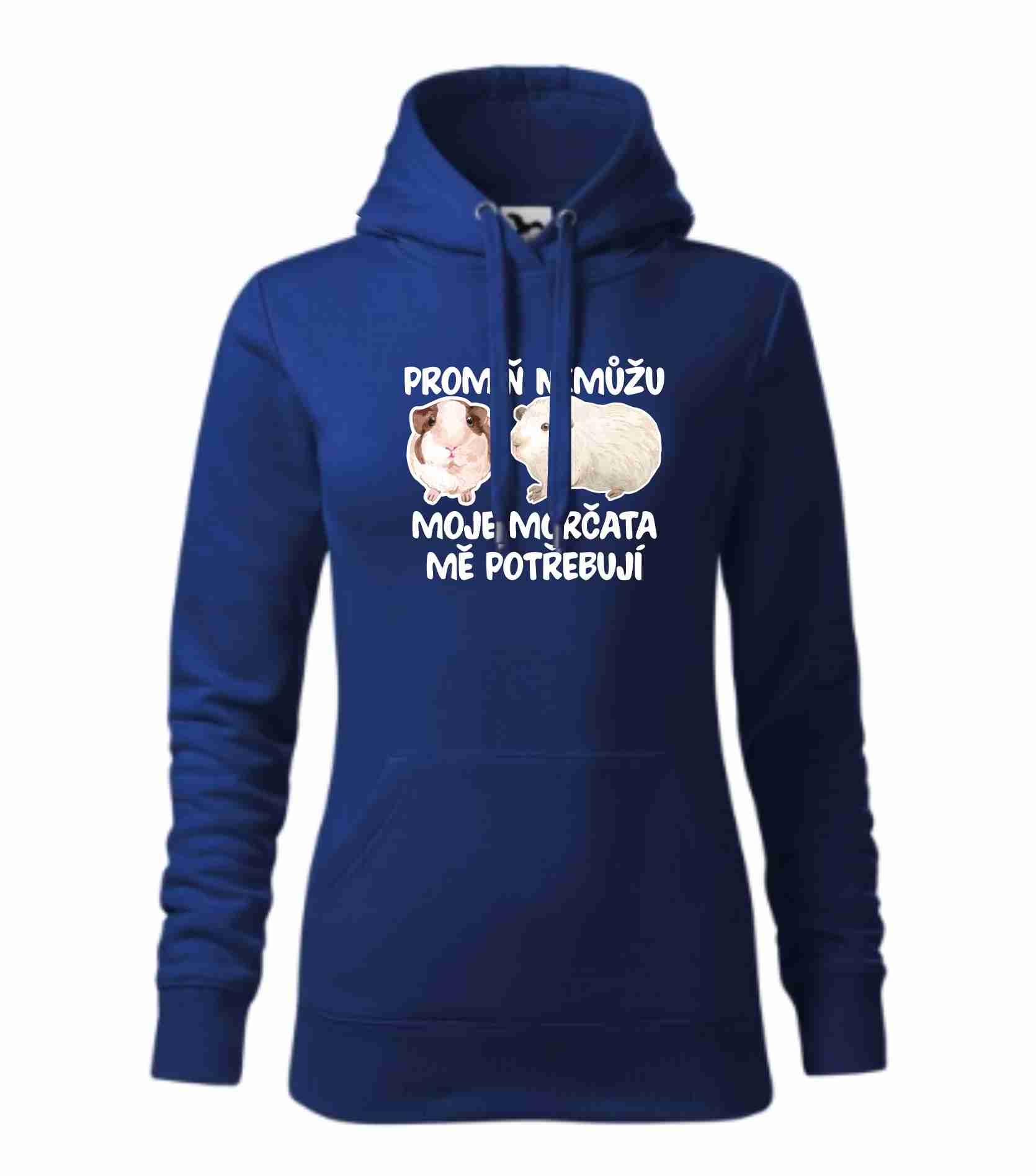 Mikina promiň nemůžu, morčata mě potřebují