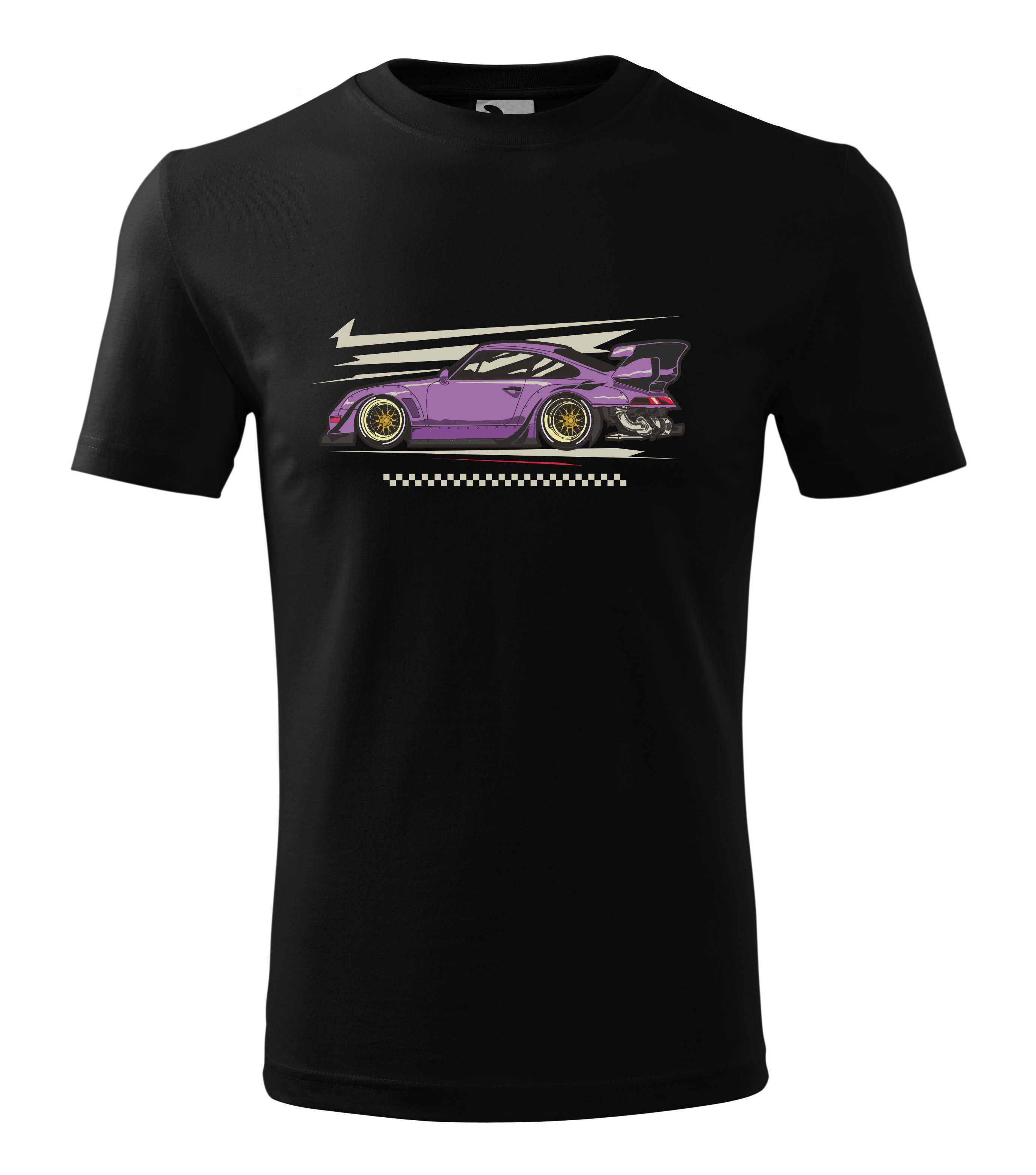 Tričko Porshe purple