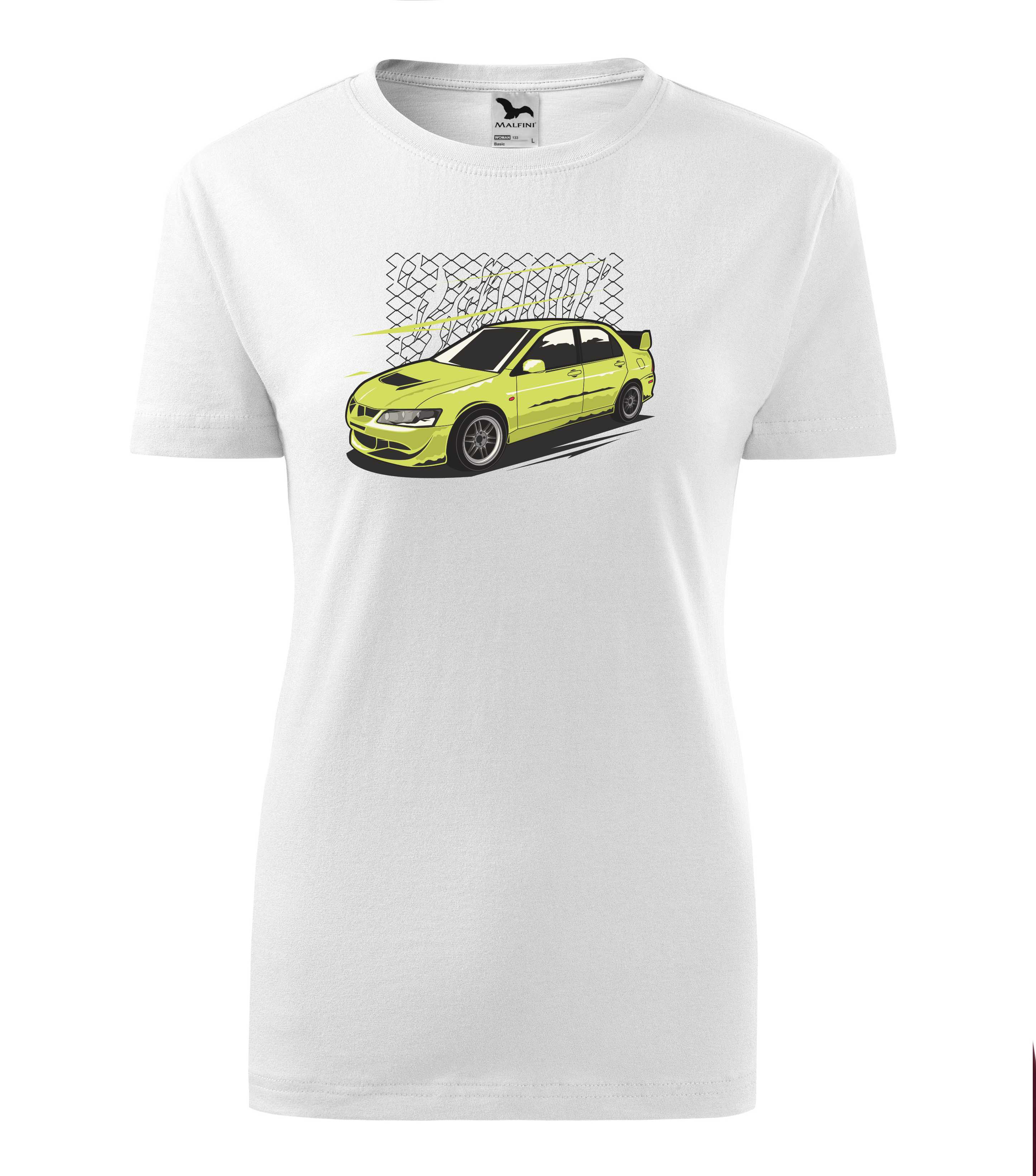 Tričko Mitsubishi lancer yellow