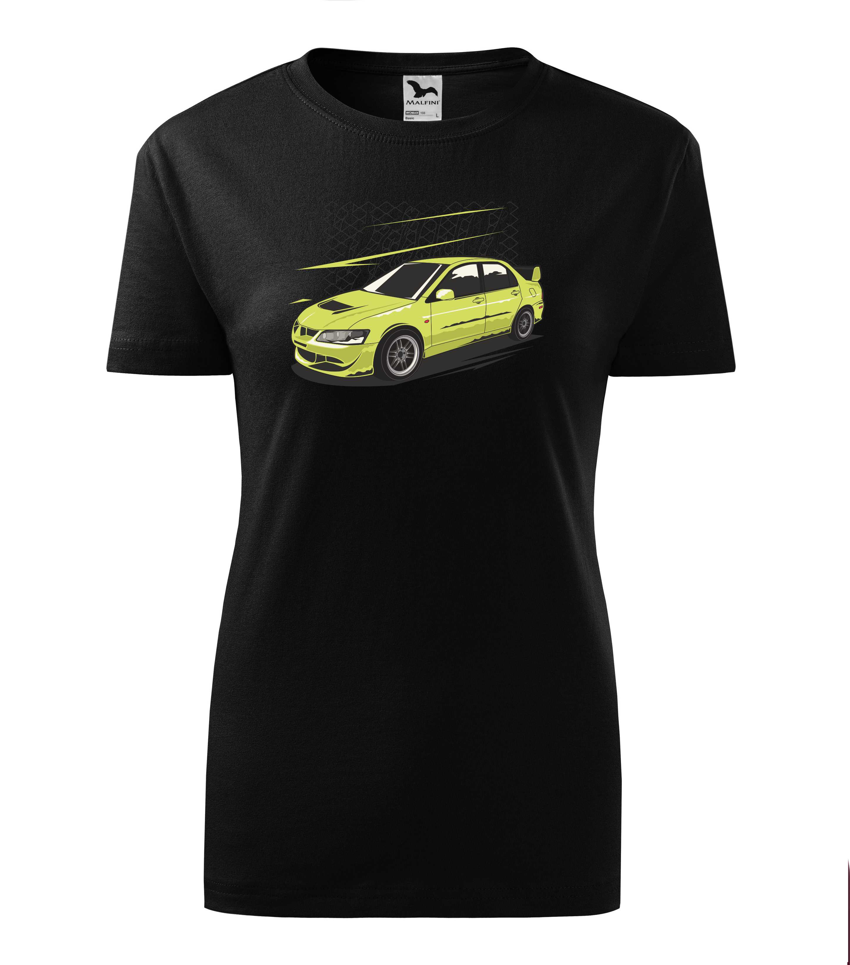 Tričko Mitsubishi lancer yellow