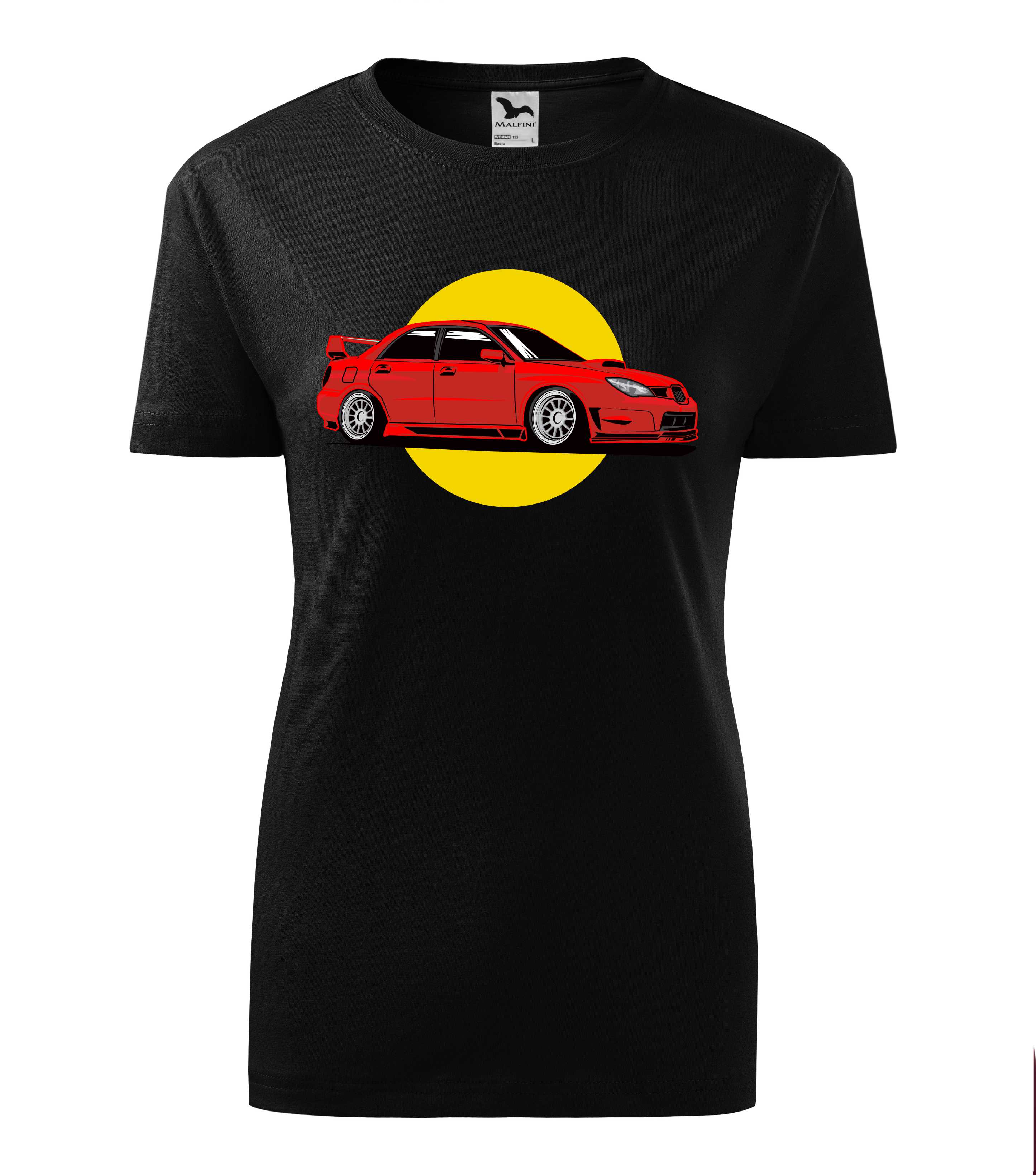 Tričko Subaru impreza red