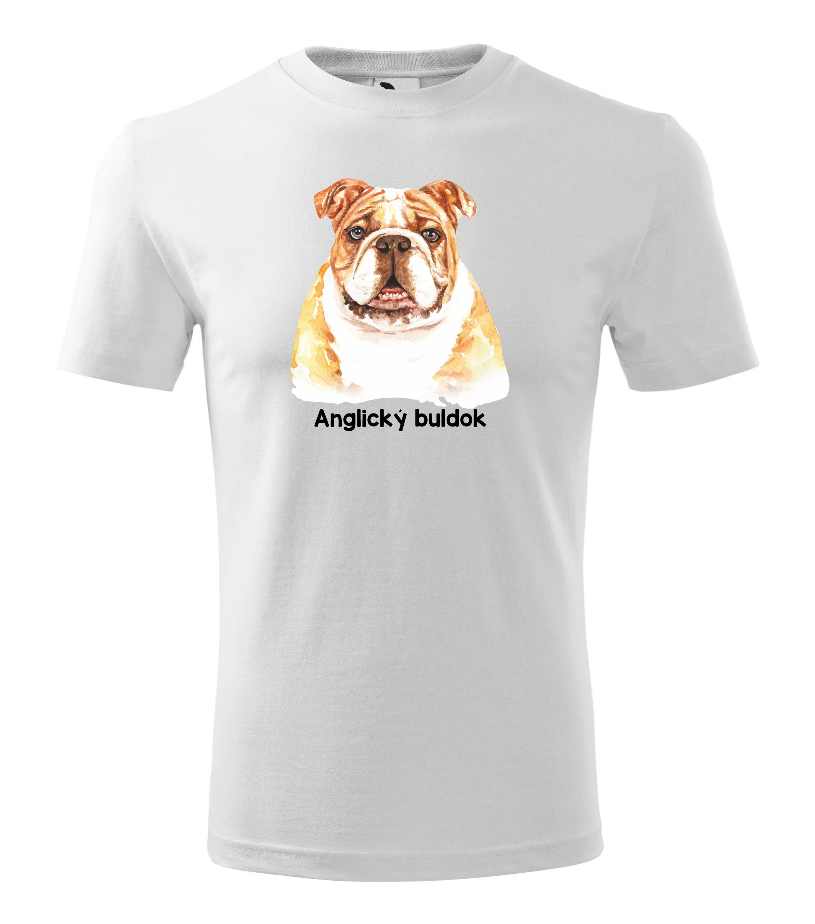 Tričko anglický buldok