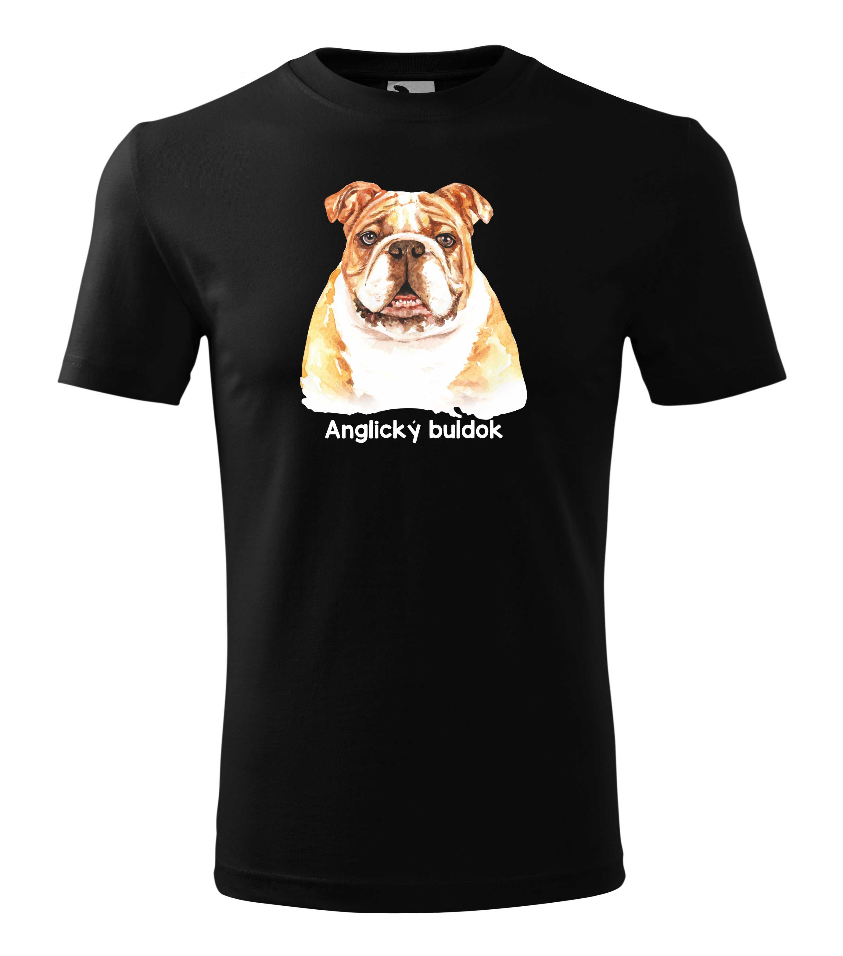 Tričko anglický buldok