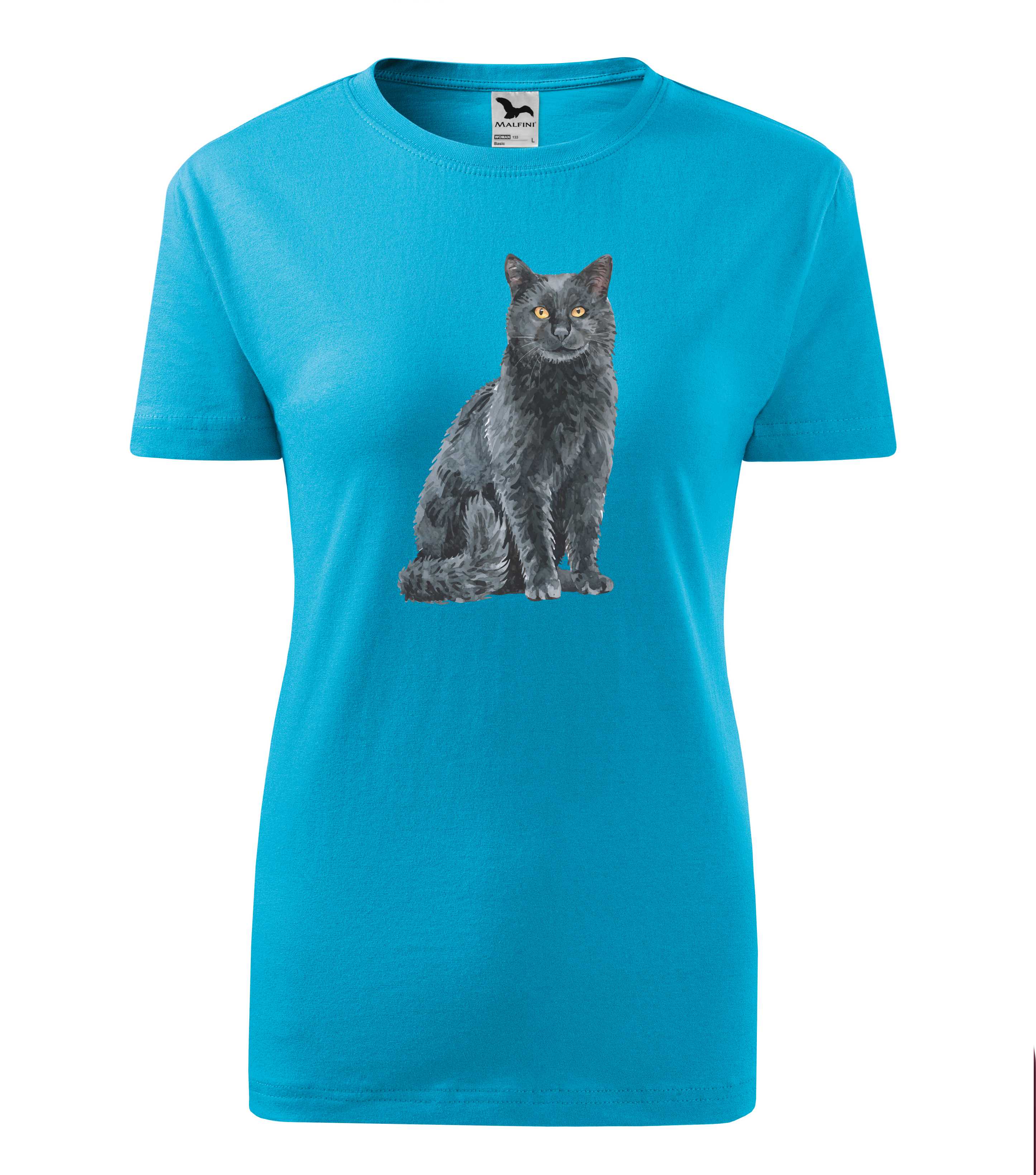 Tričko černá kočka