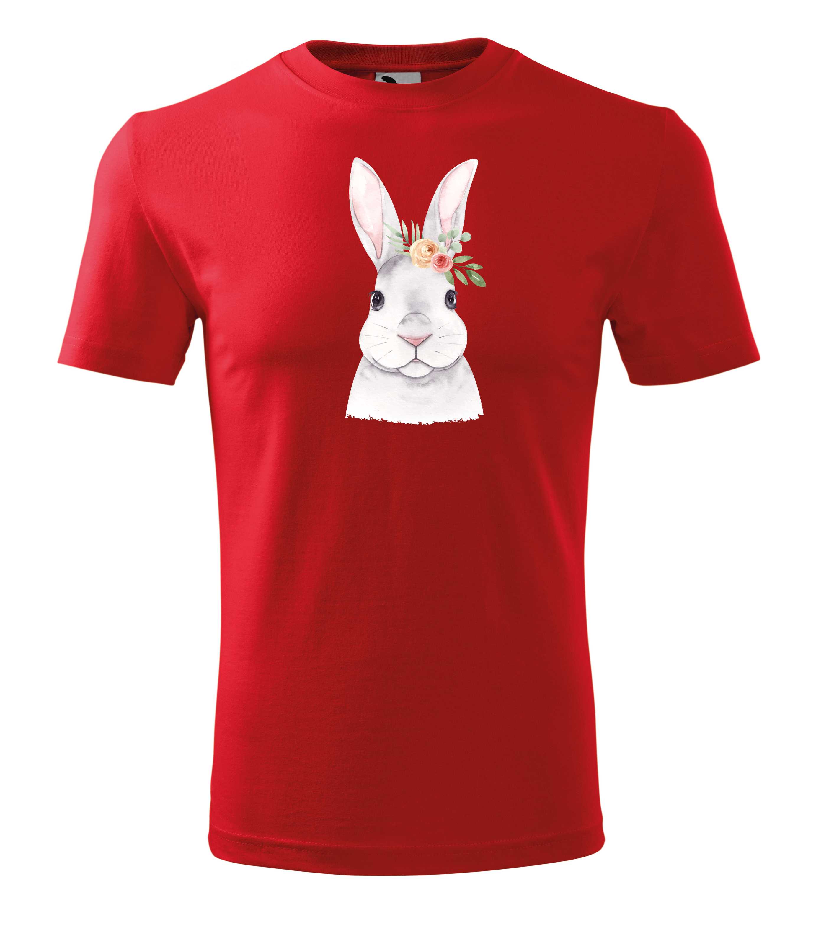 Tričko bílý králík