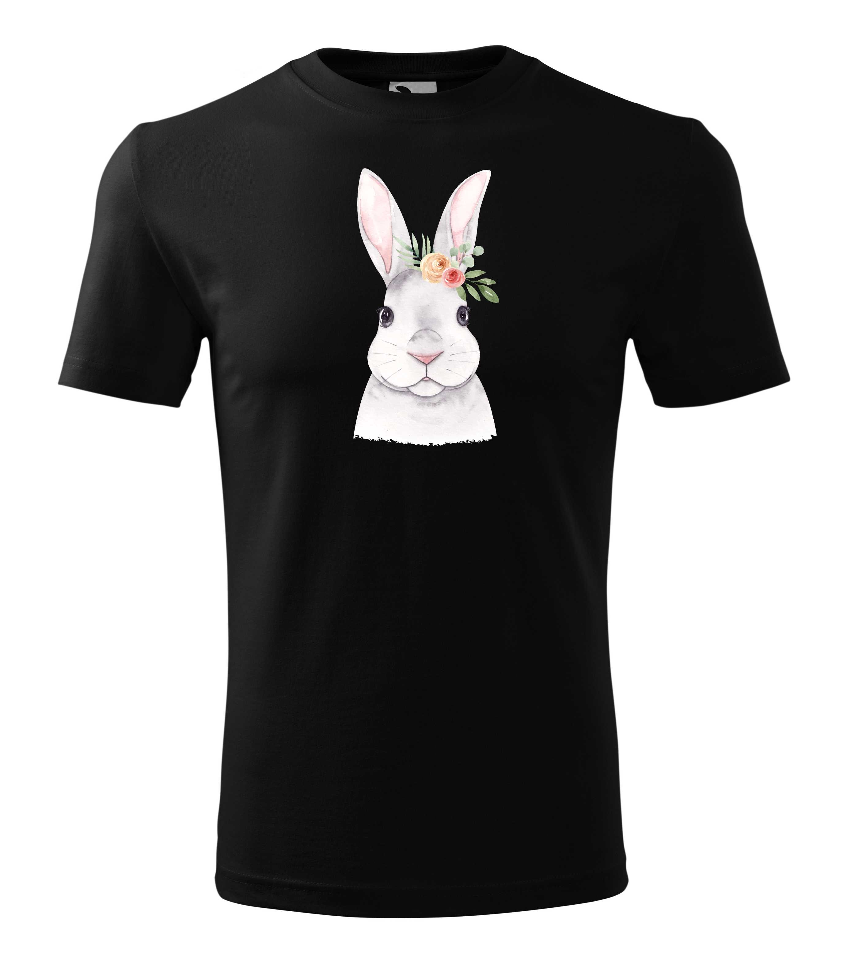 Tričko bílý králík