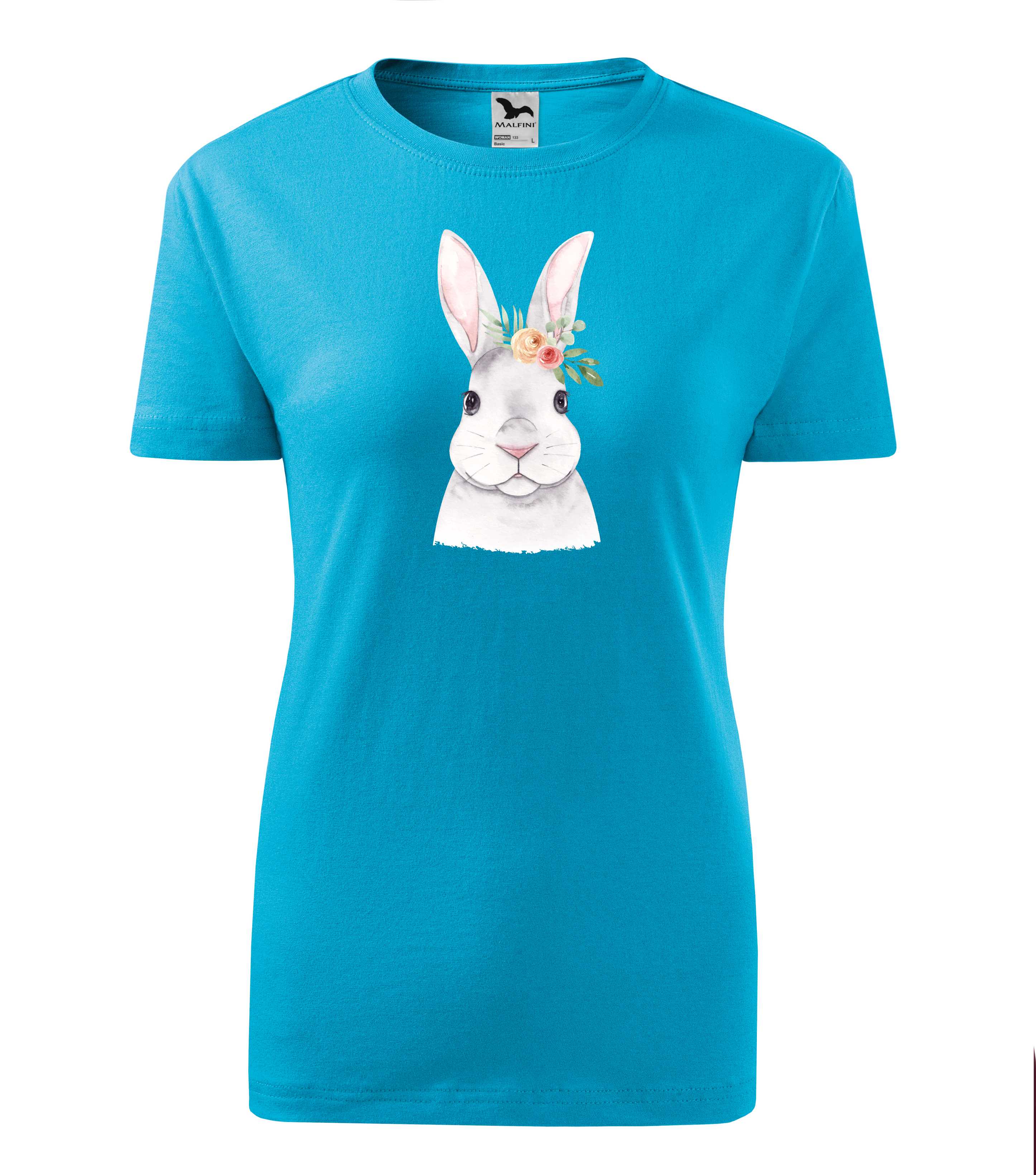 Tričko bílý králík