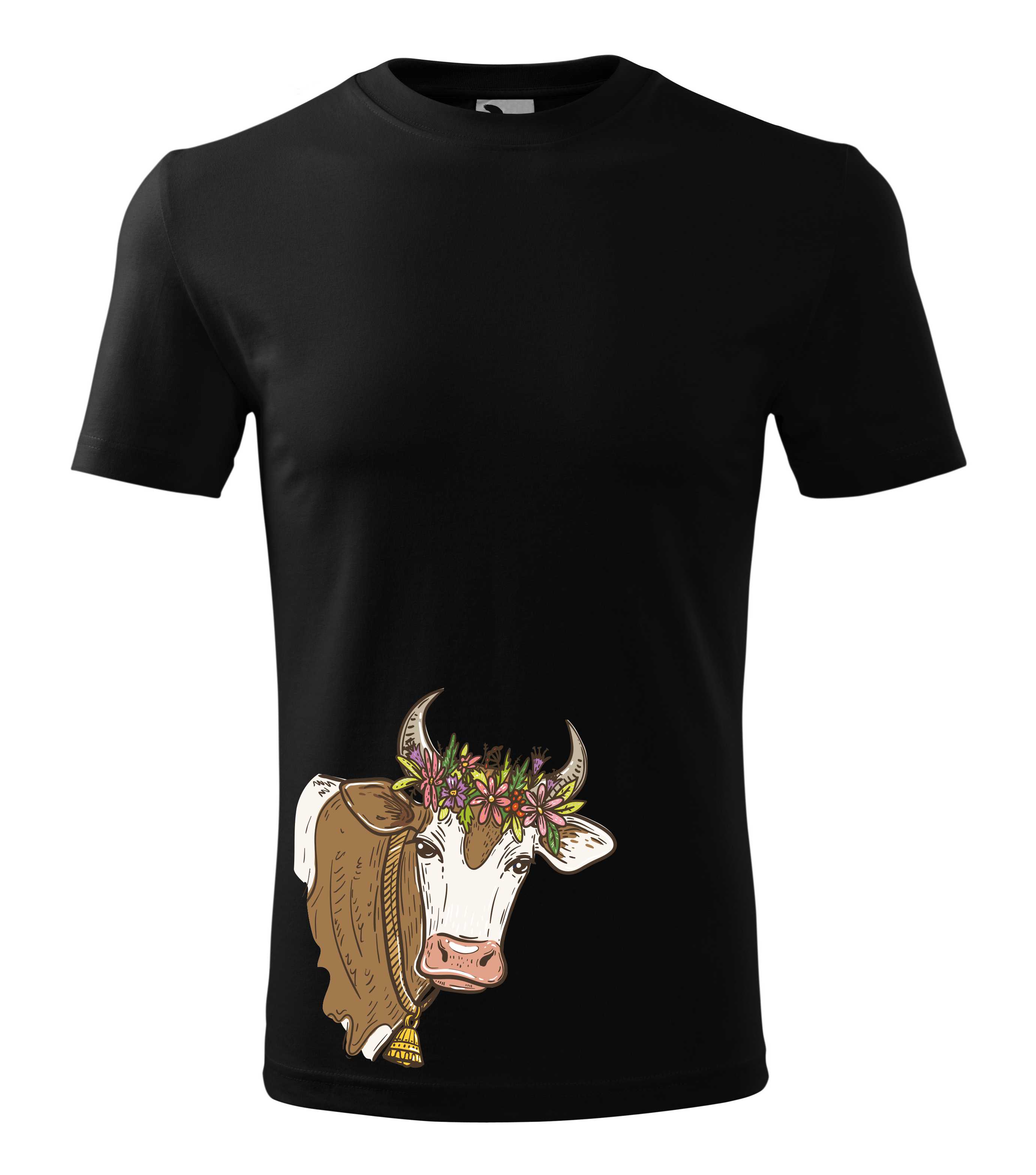 Tričko s hlavou krávy