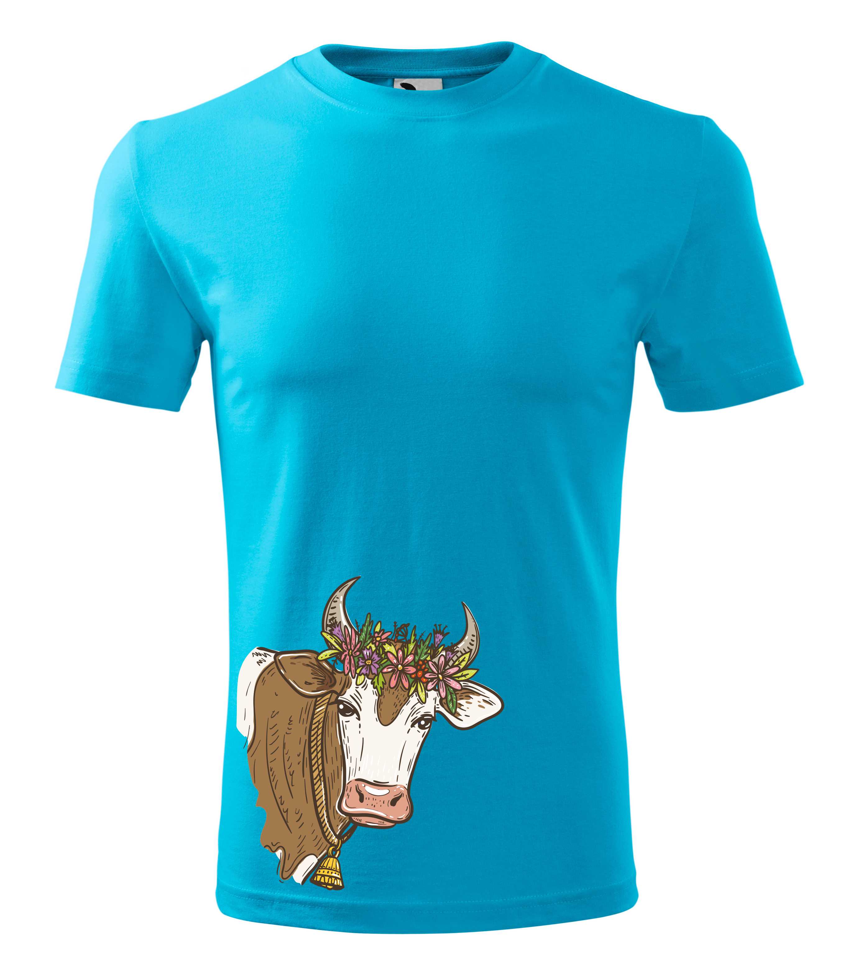 Tričko s hlavou krávy