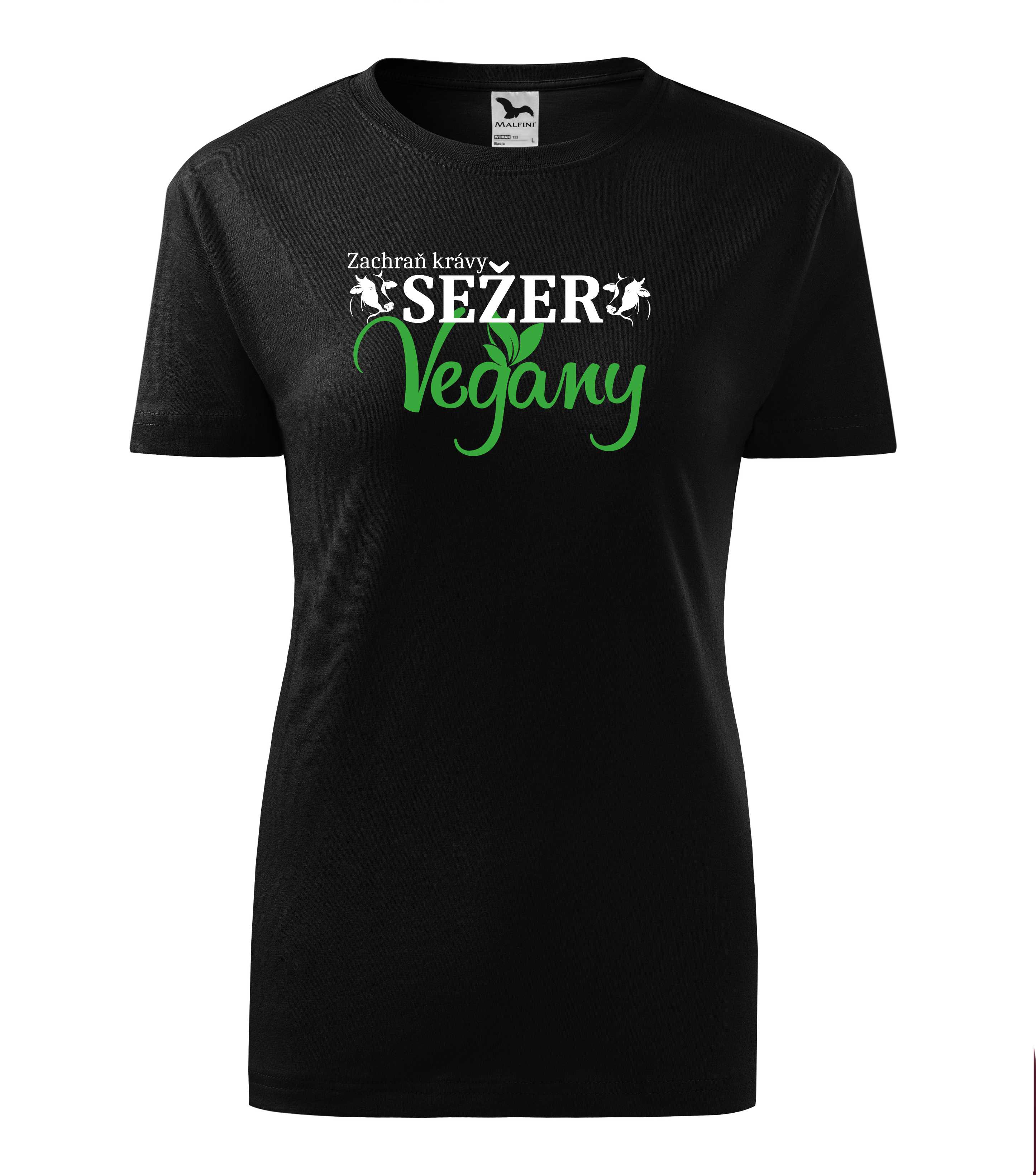 Tričko zachraň krávy, sežer vegany