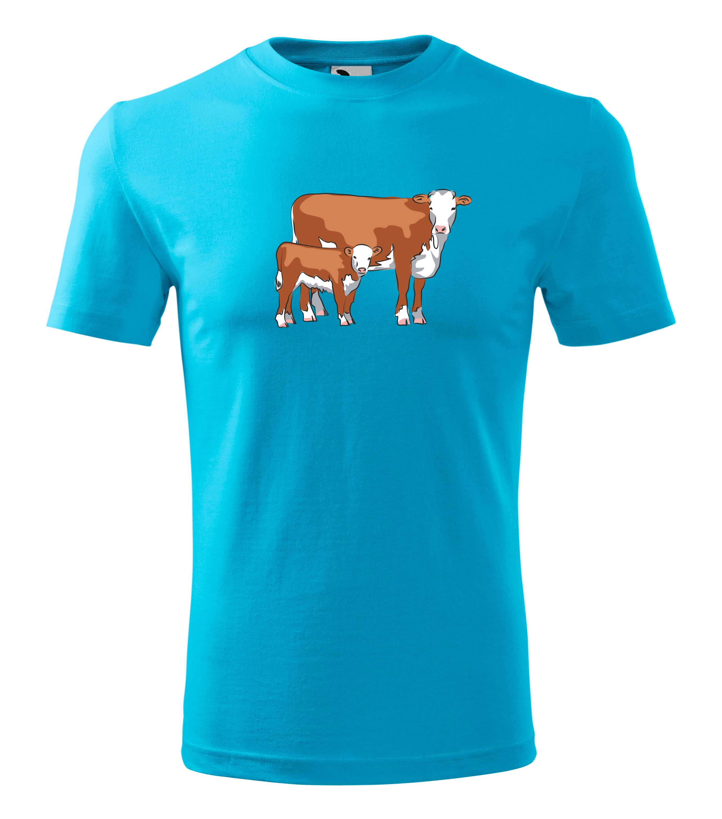 Tričko kráva s teletem