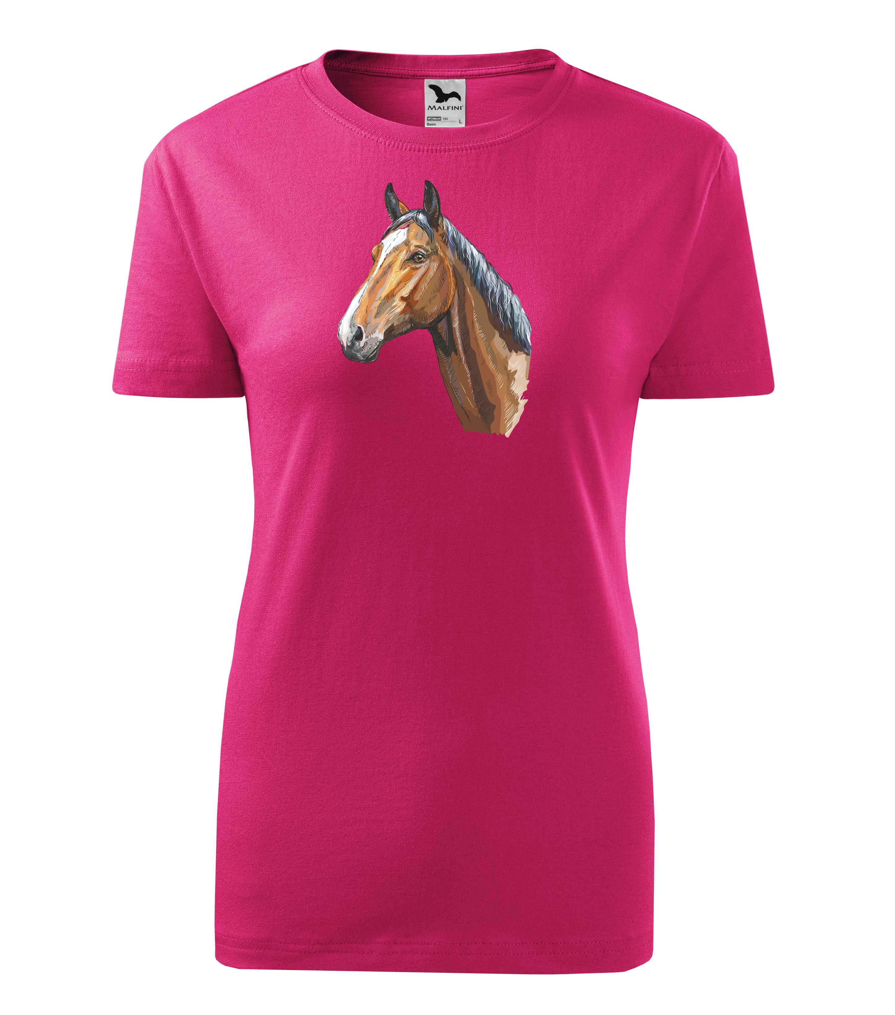 Tričko hlava hnědáka