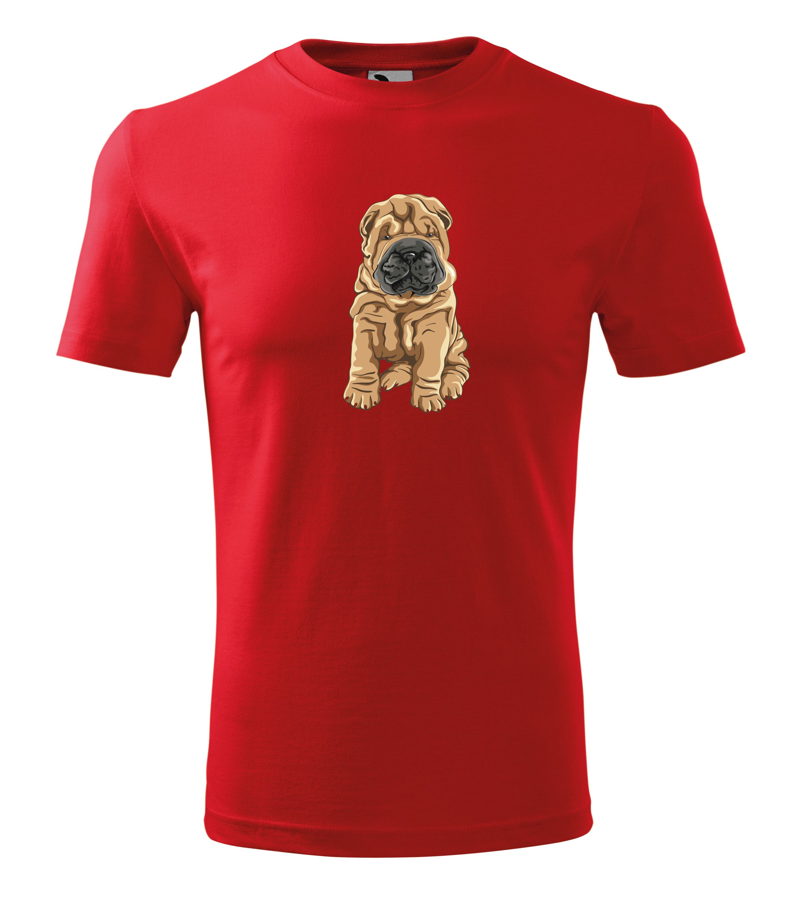 Tričko šarpej štěně