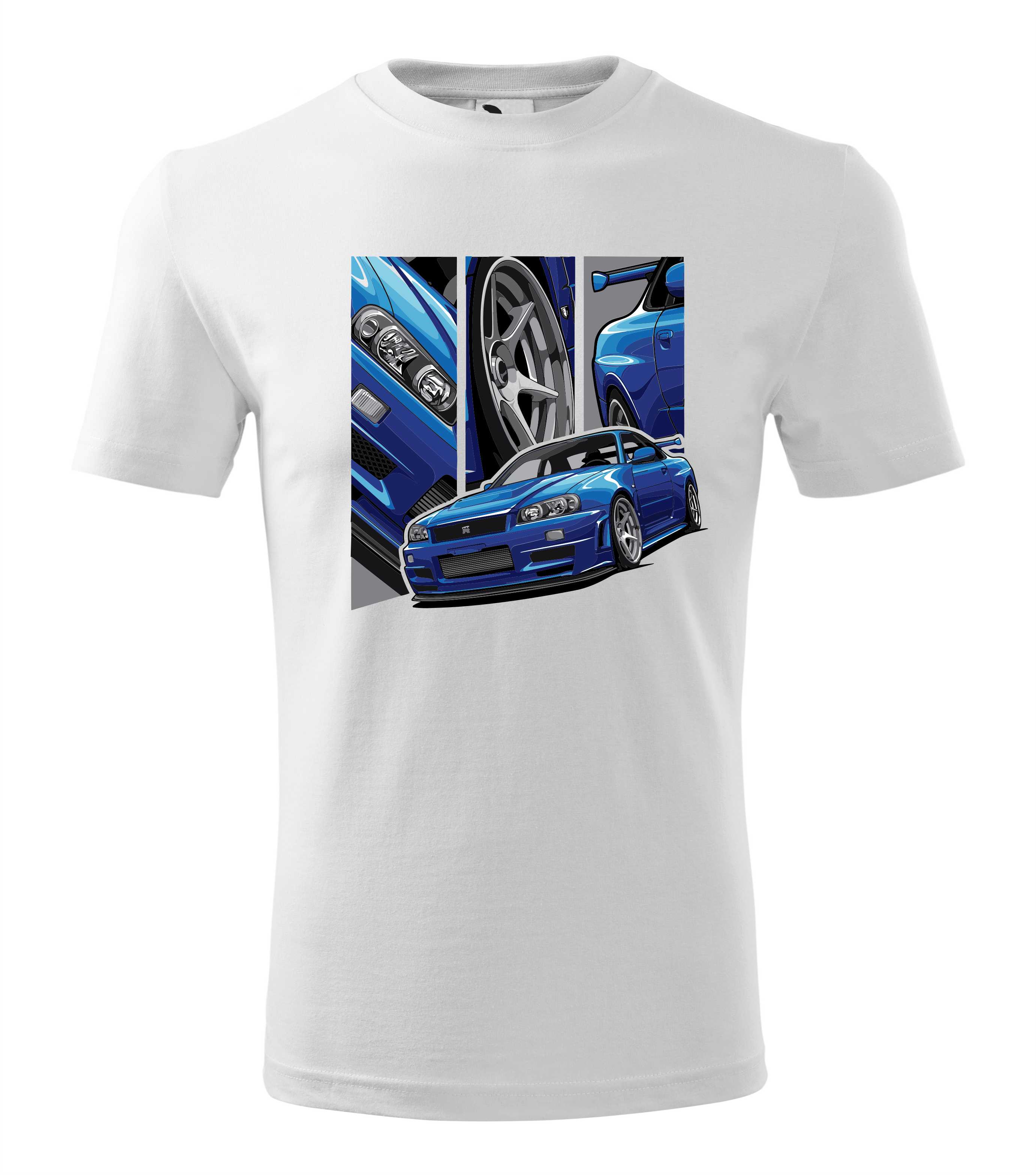 Nissan Skyline modrý