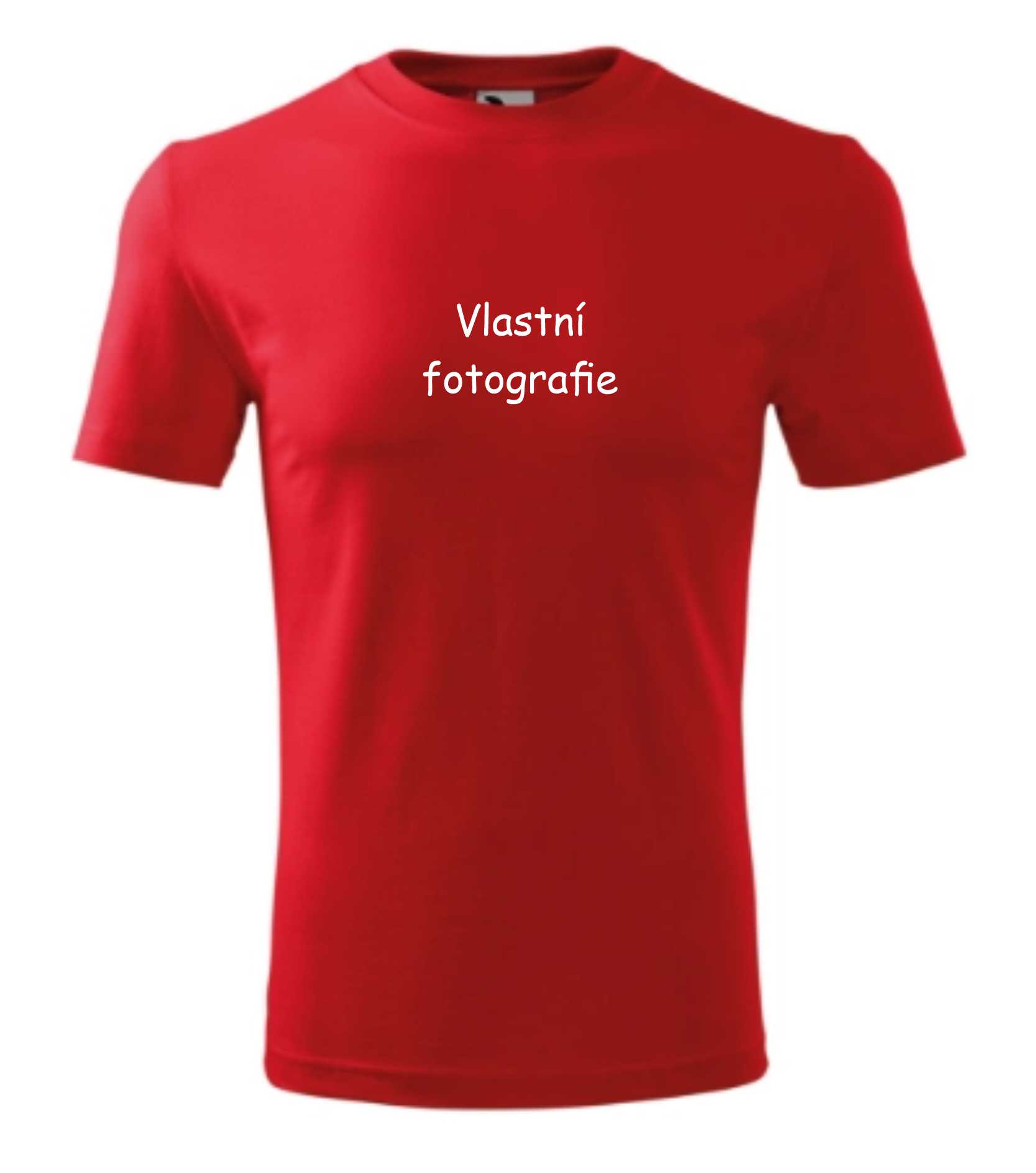 Triko s vlastní fotografií