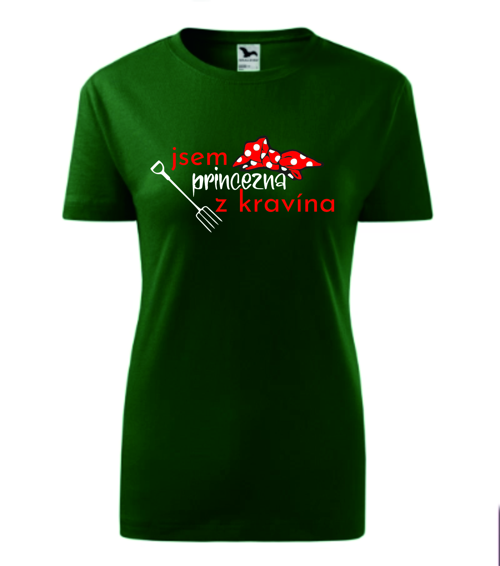 Tričko jsem princezna z kravína