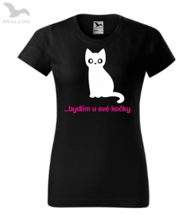 Triko bydlím u své kočky