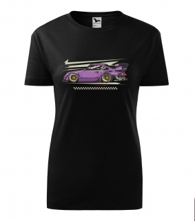 Tričko Porshe purple