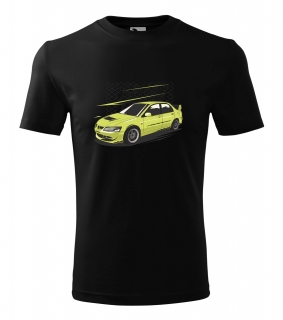Tričko Mitsubishi lancer yellow