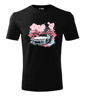 Japonec a sakura